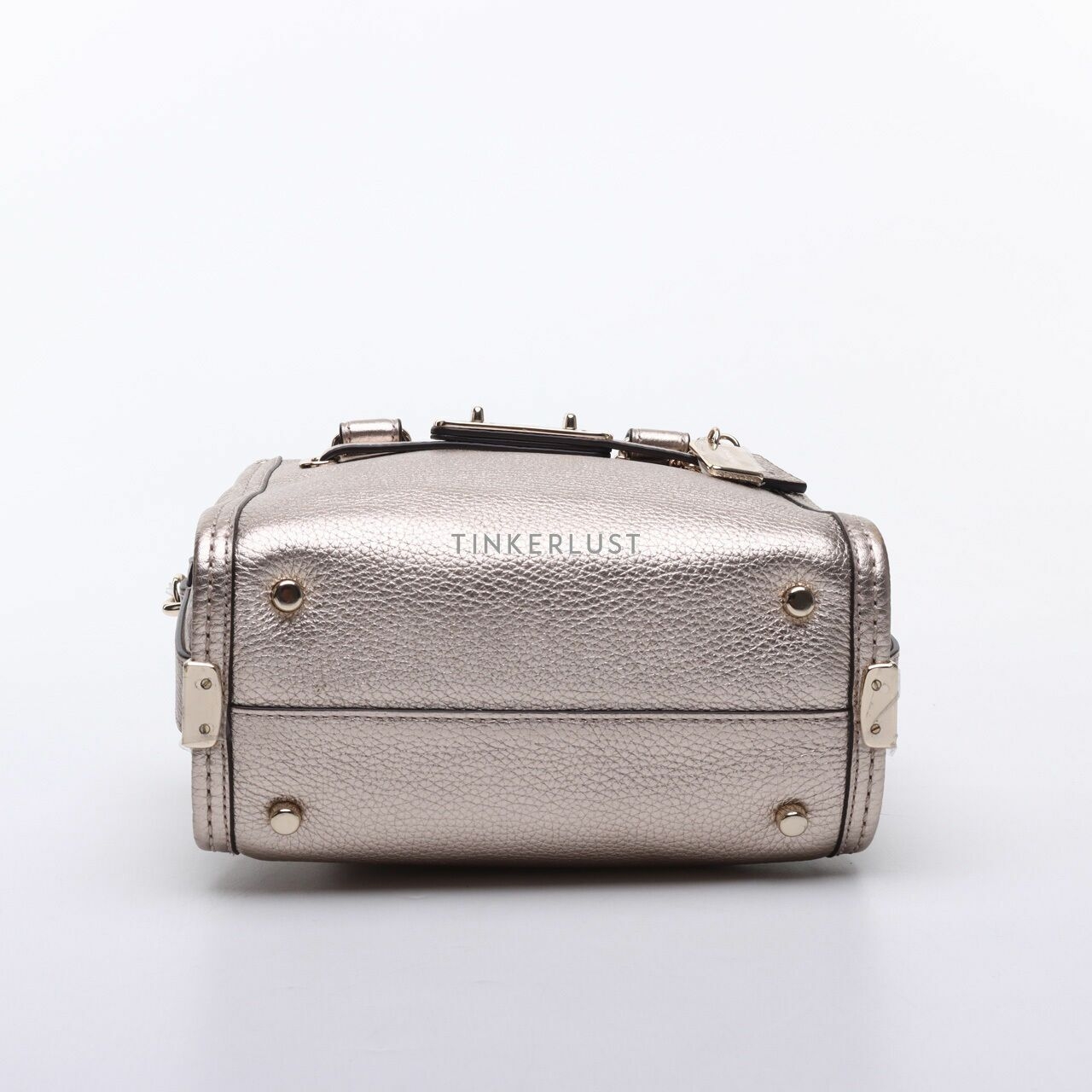 Coach Swagger 21 Platinum Satchel