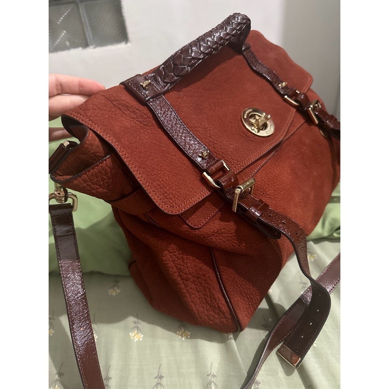 Mulberry Brown & Terracota Handbag