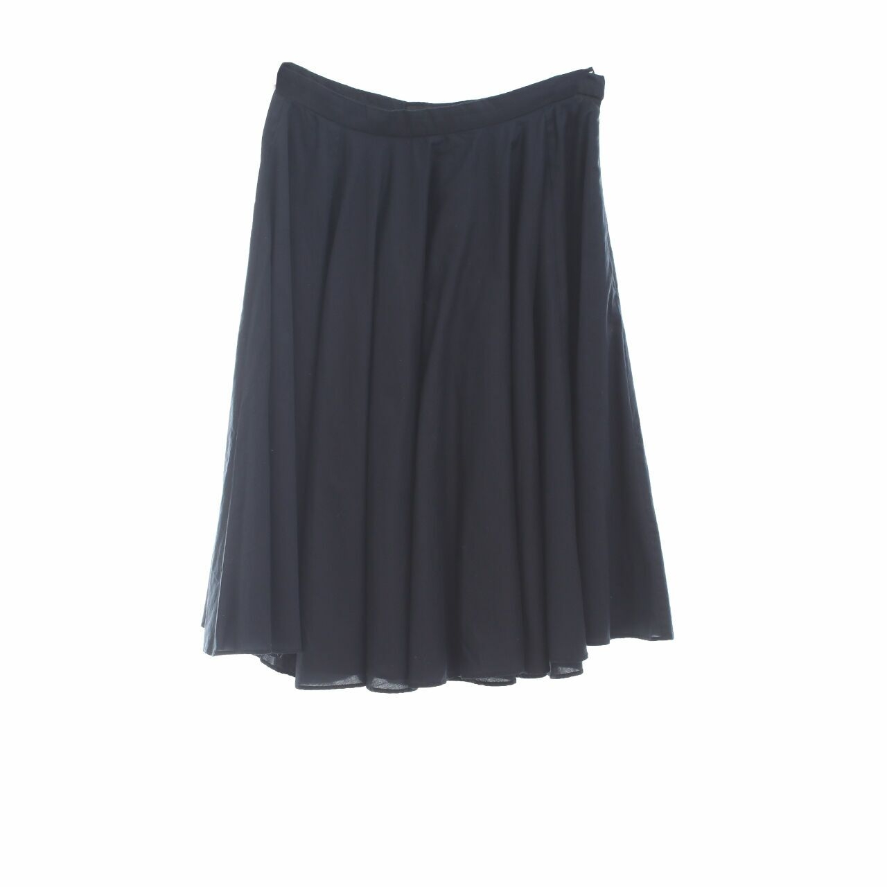 COS Black Midi Skirt