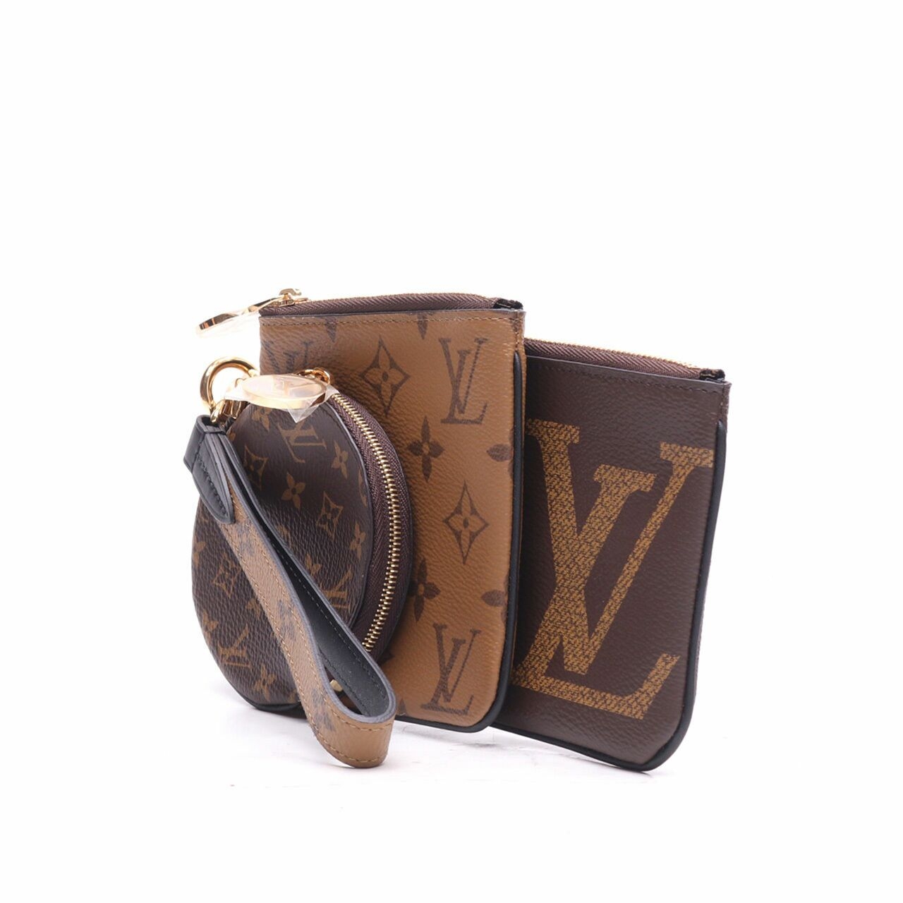 Louis Vuitton Trio Monogram Pouch