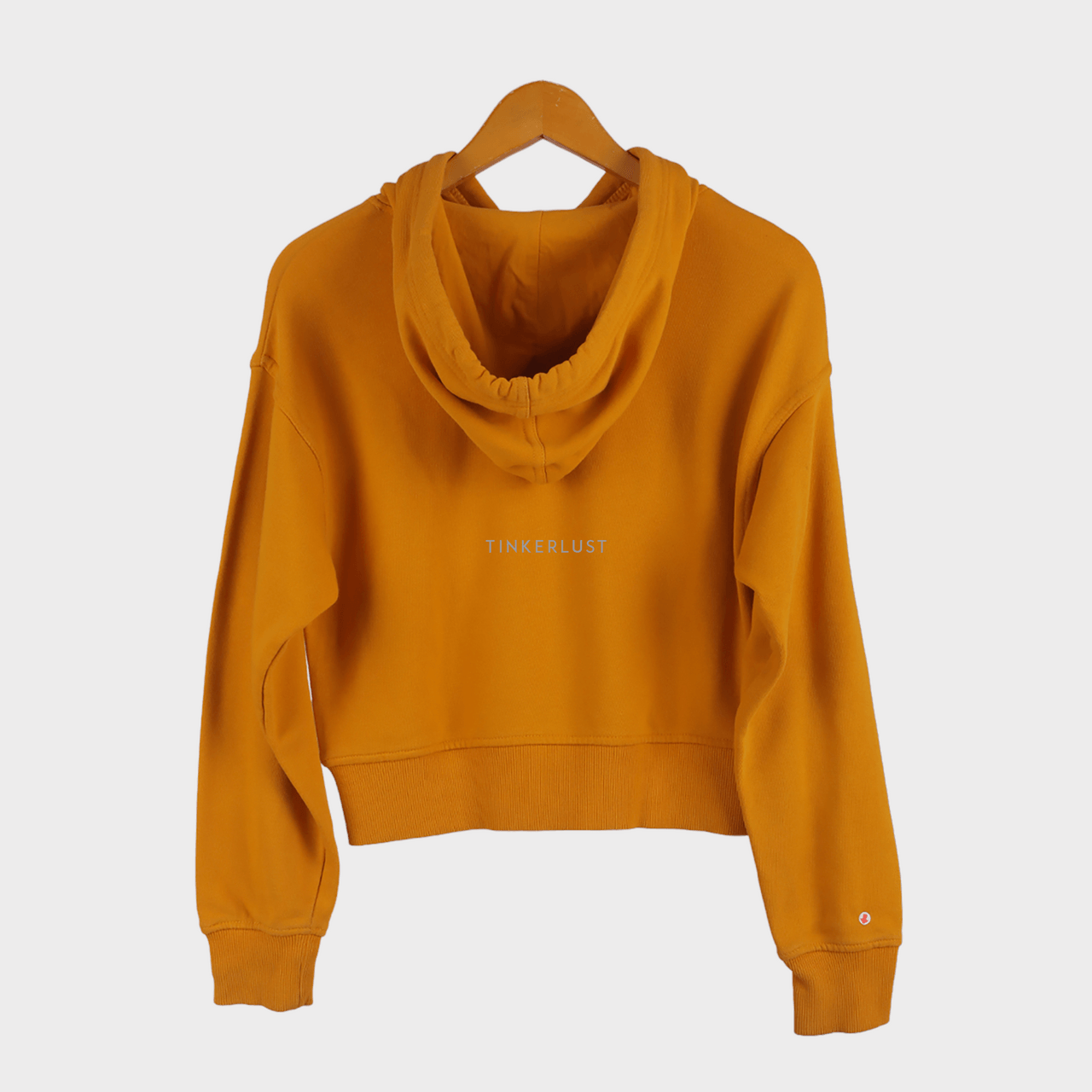 Bershka Mustard Hoodie Sweater