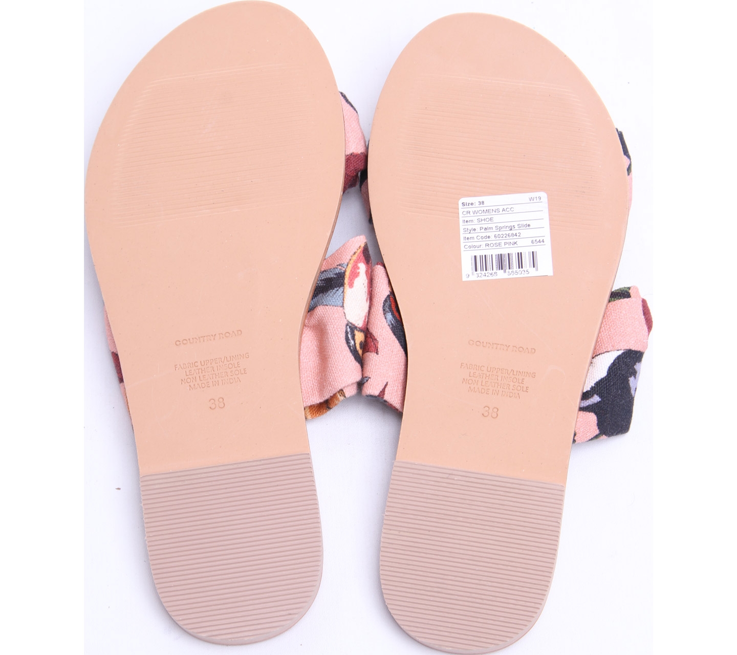 Country Road Pink Rose Sandals