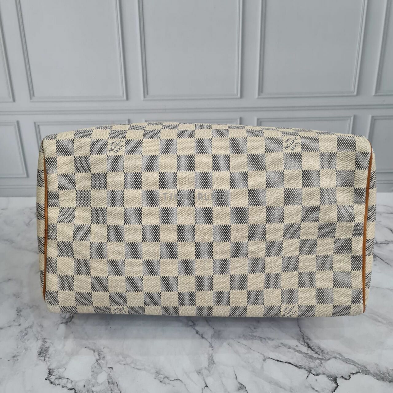 Louis Vuitton Speedy 30 Damier Azur 2008 Handbag