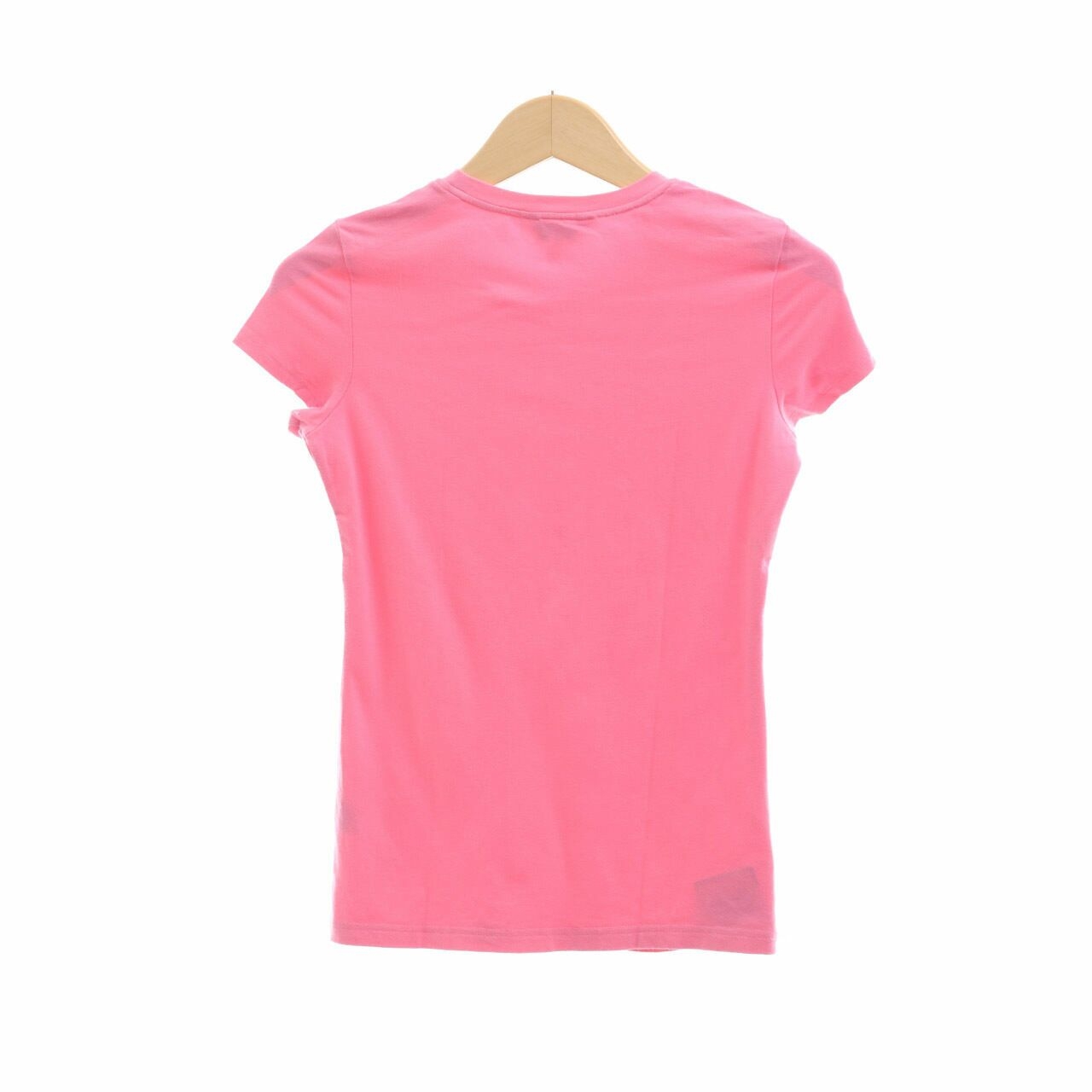 Bebe Pink Skull T-Shirt