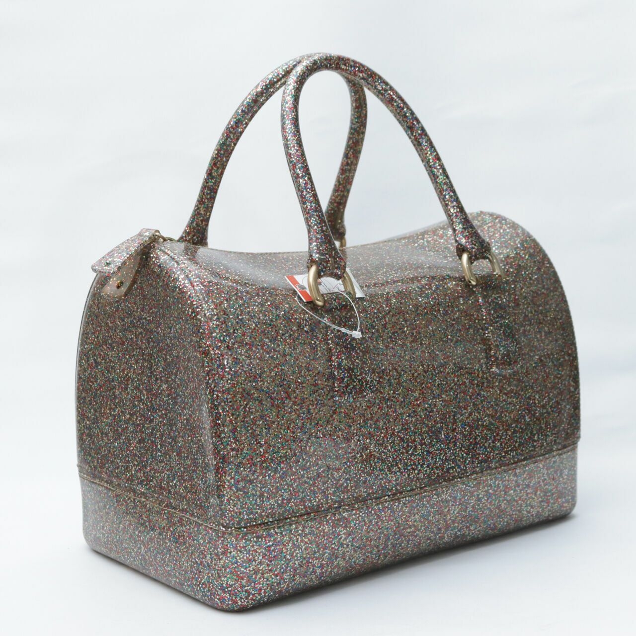 Furla Multi Jelly Glitter Handbag