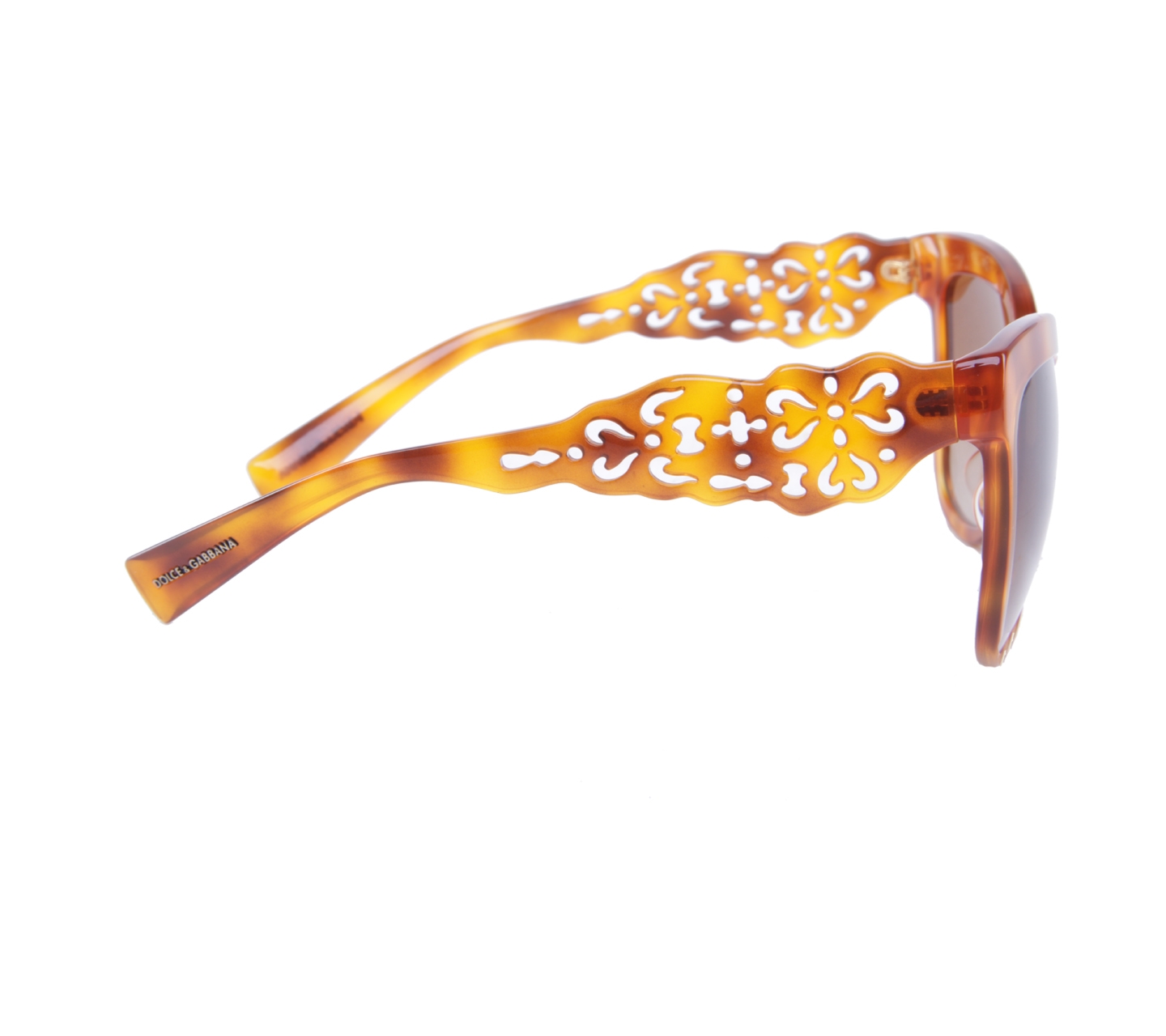 Dolce & Gabbana Brown Butterfly Sunglasses