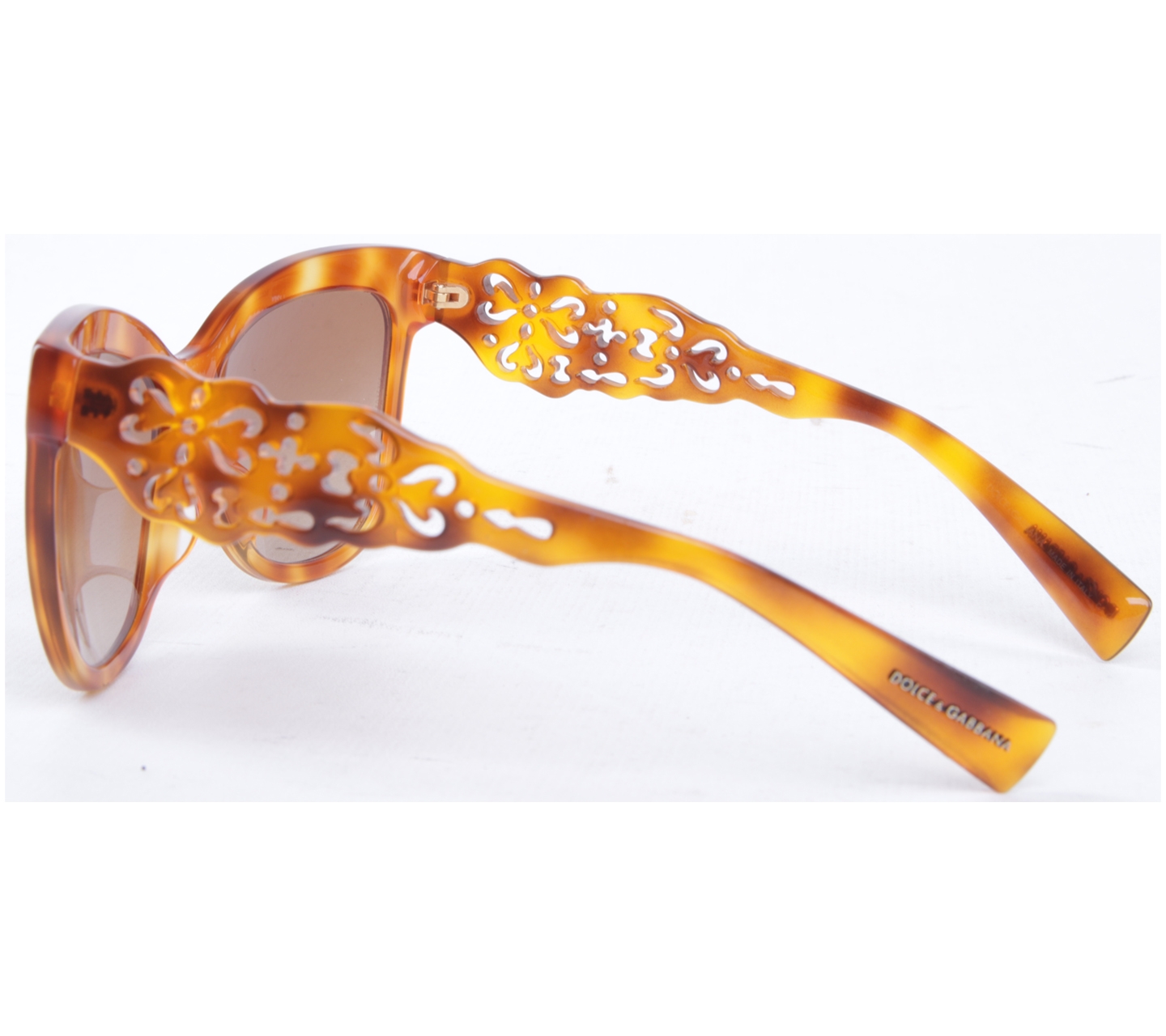 Dolce & Gabbana Brown Butterfly Sunglasses