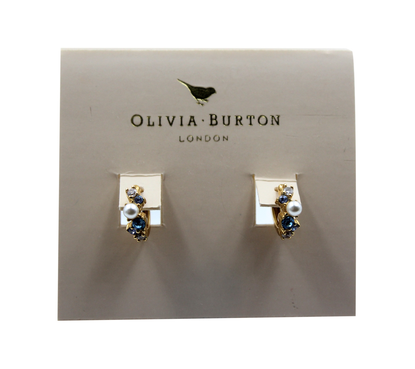 Olivia Burton Gold Under The Sea Huggie Hoops Earrings Jewellery