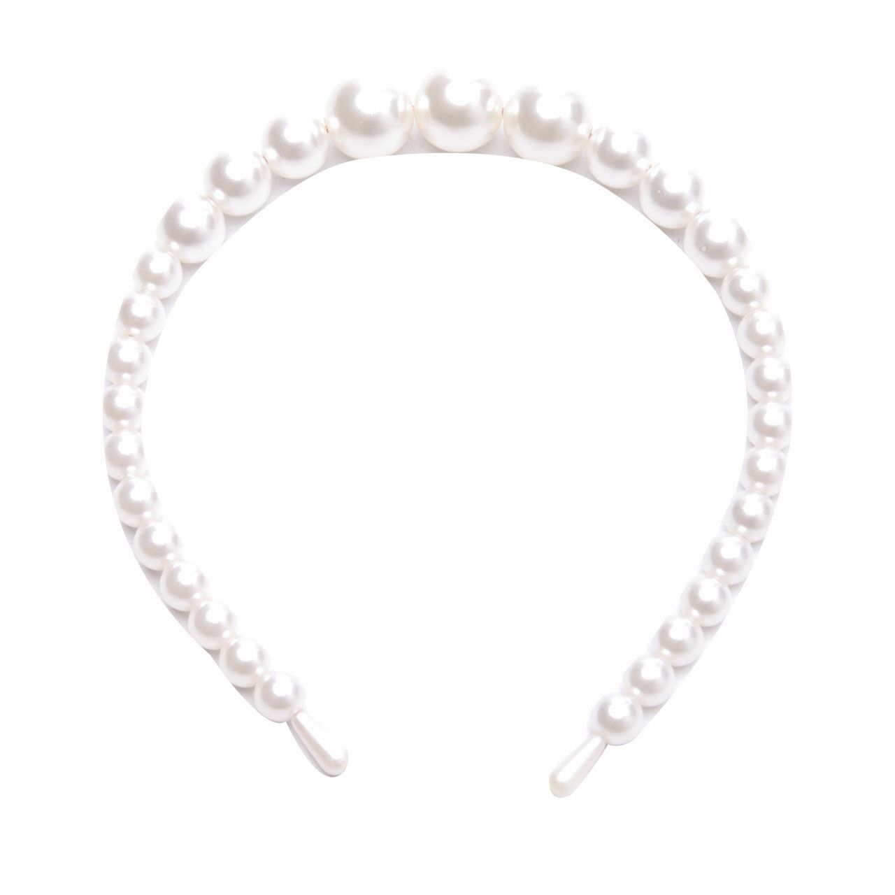 Private Collection White Pearl Hairband