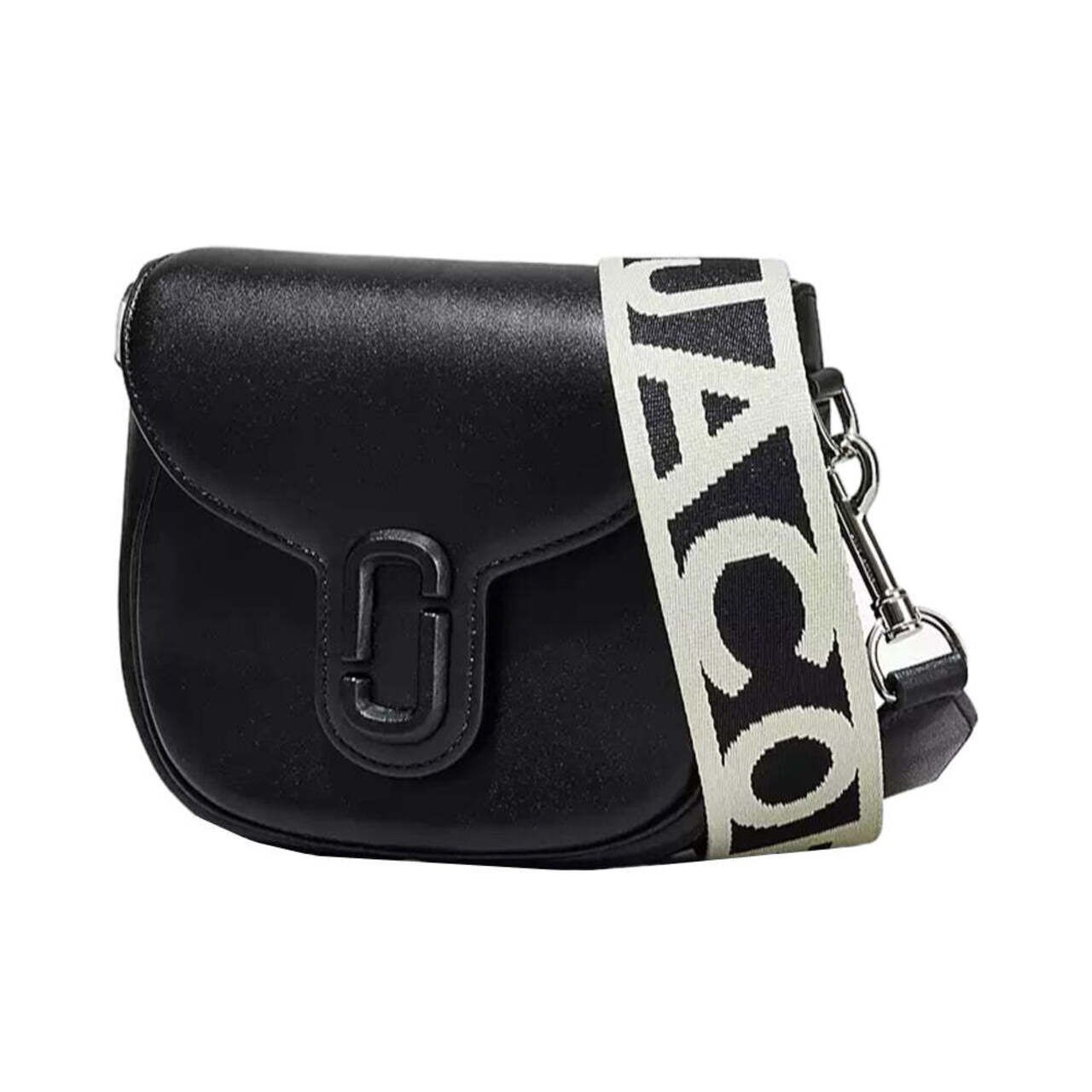 Marc Jacobs The J Marc Small Saddle Bag Black