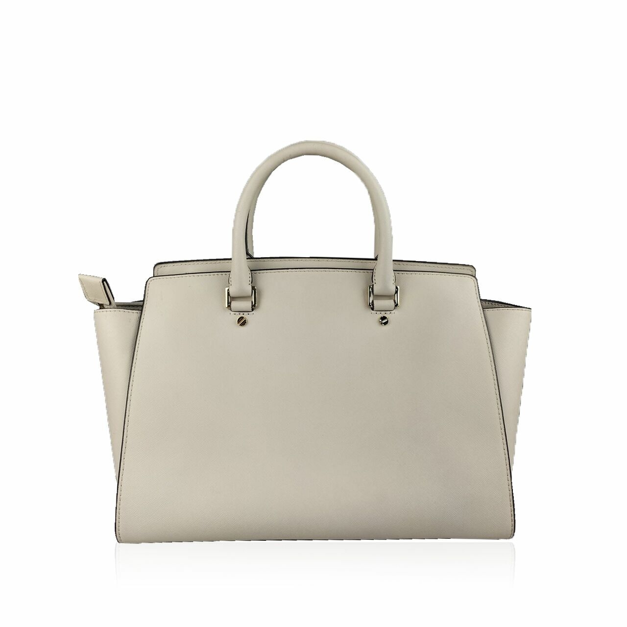 Michael Kors Selma Tote Large in White 