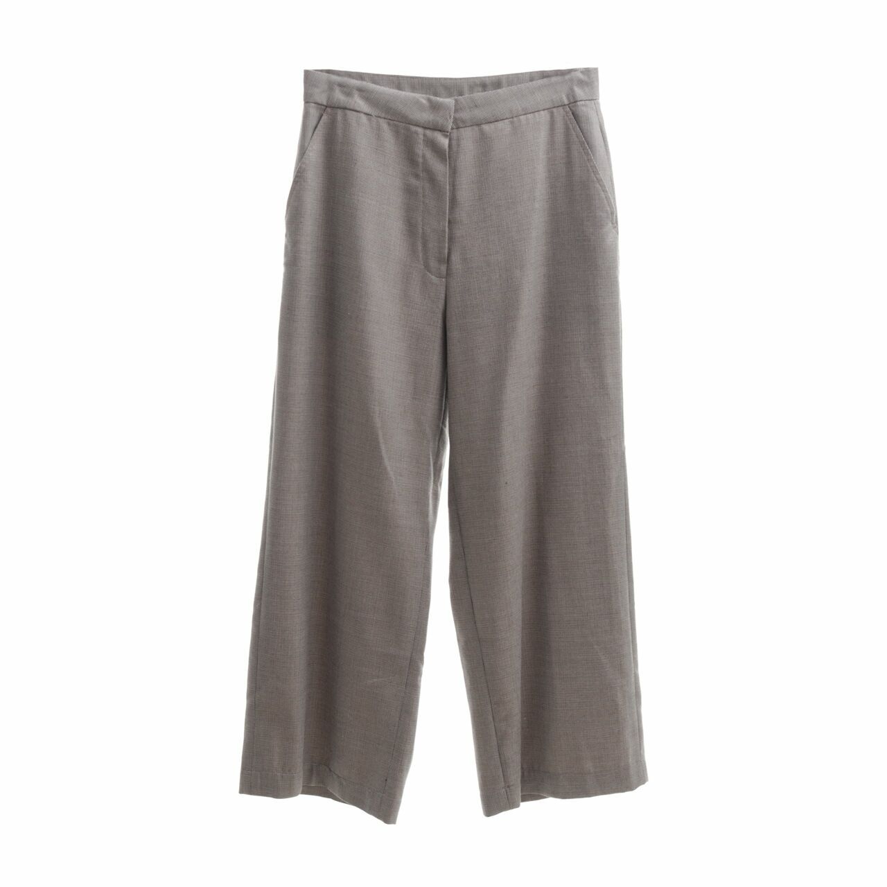 Shop At Velvet Grey Houndstooth Trousers