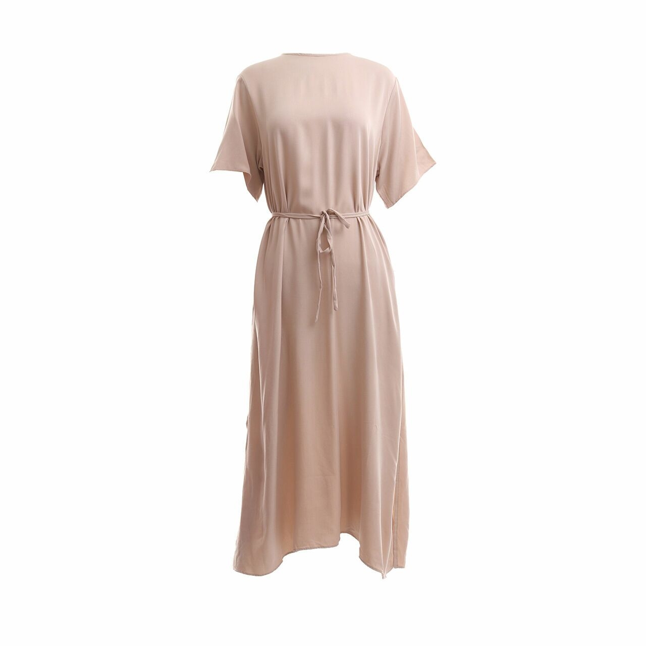 Pafon Nude Midi Dress