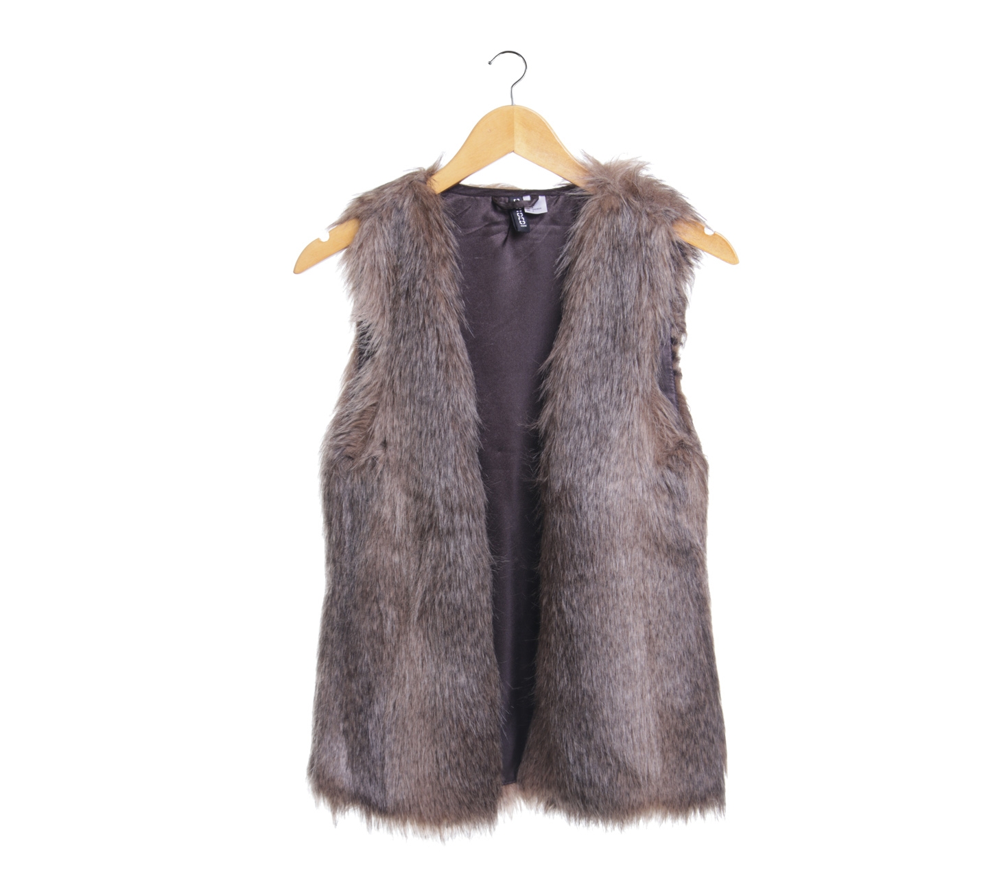 H&M Brown Fur Vest