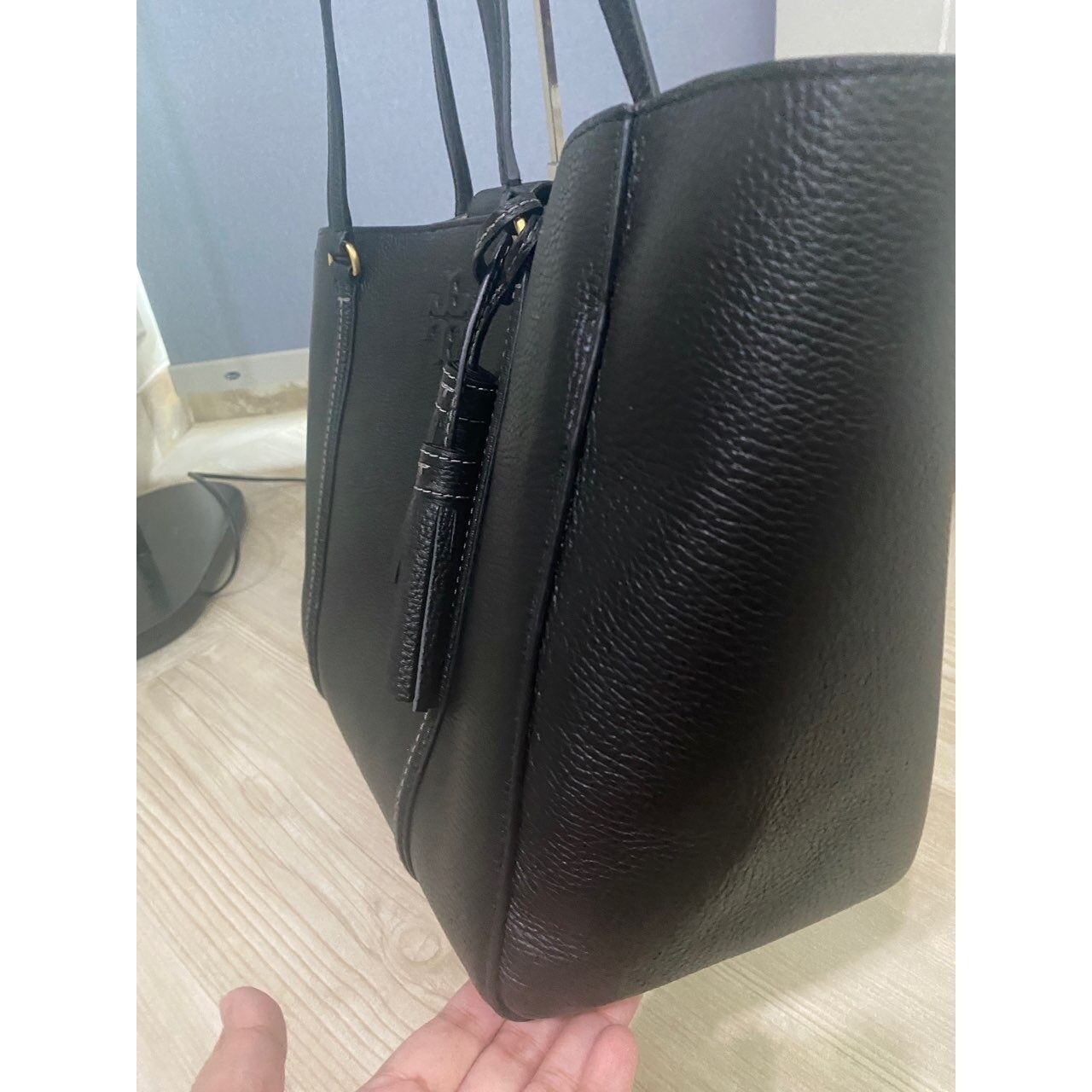 Tory Burch Black Tote Bag