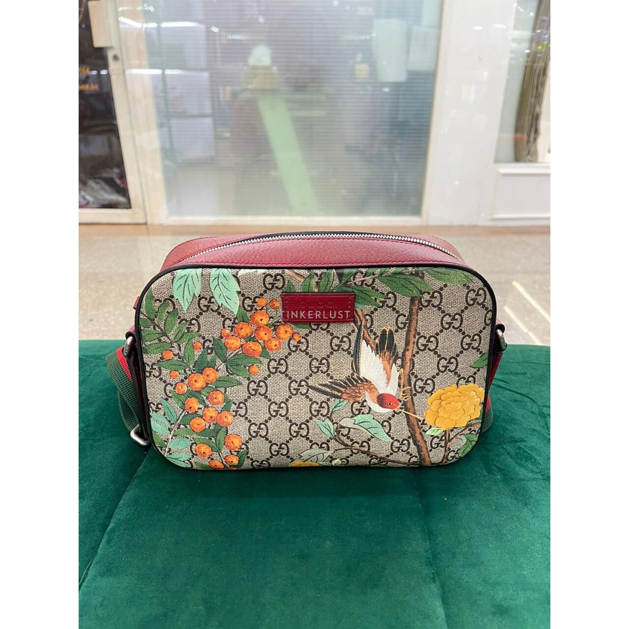 Gucci Tian Multicolor Camera Sling Bag