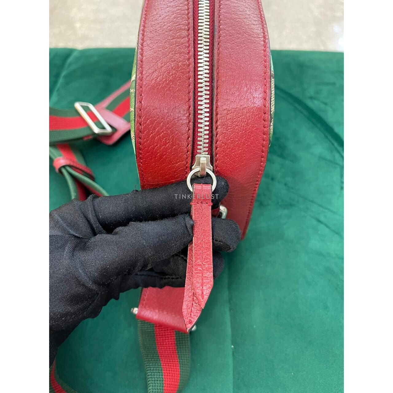 Gucci Tian Multicolor Camera Sling Bag