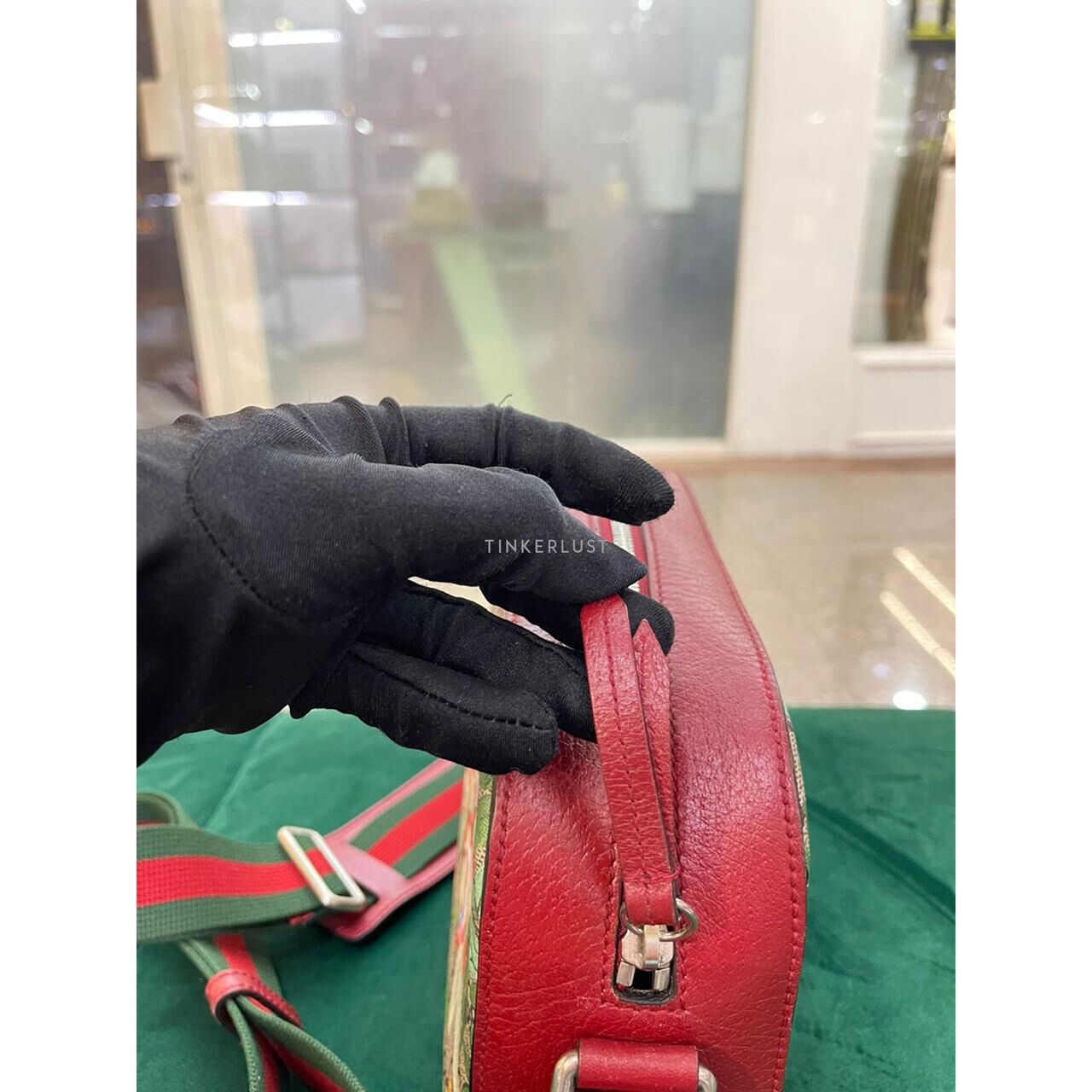 Gucci Tian Multicolor Camera Sling Bag