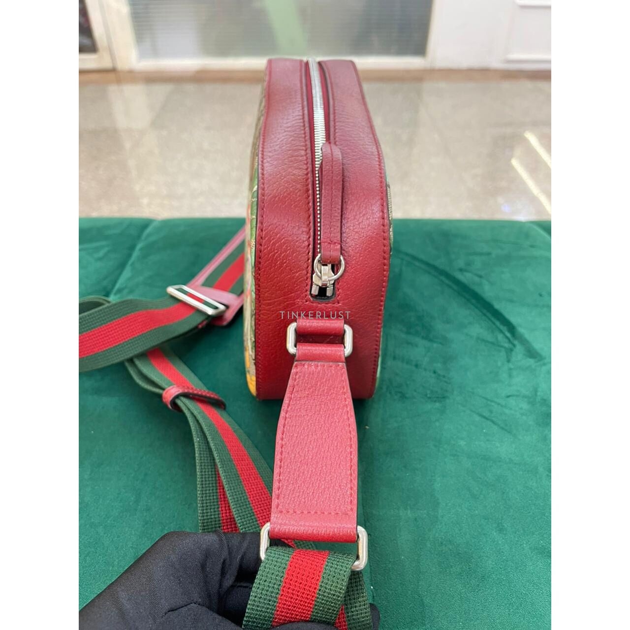 Gucci Tian Multicolor Camera Sling Bag