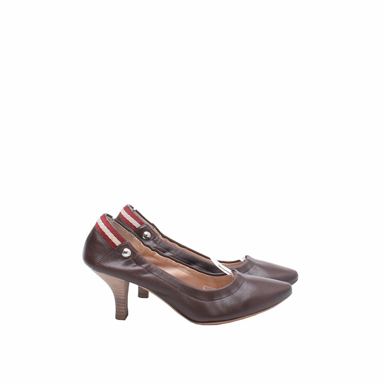 Bally Dark Brown Heels