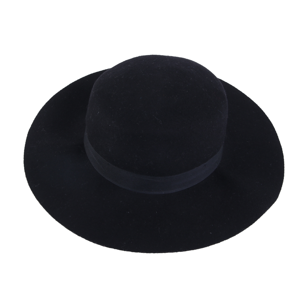 H&M Black Wide Brim Hats