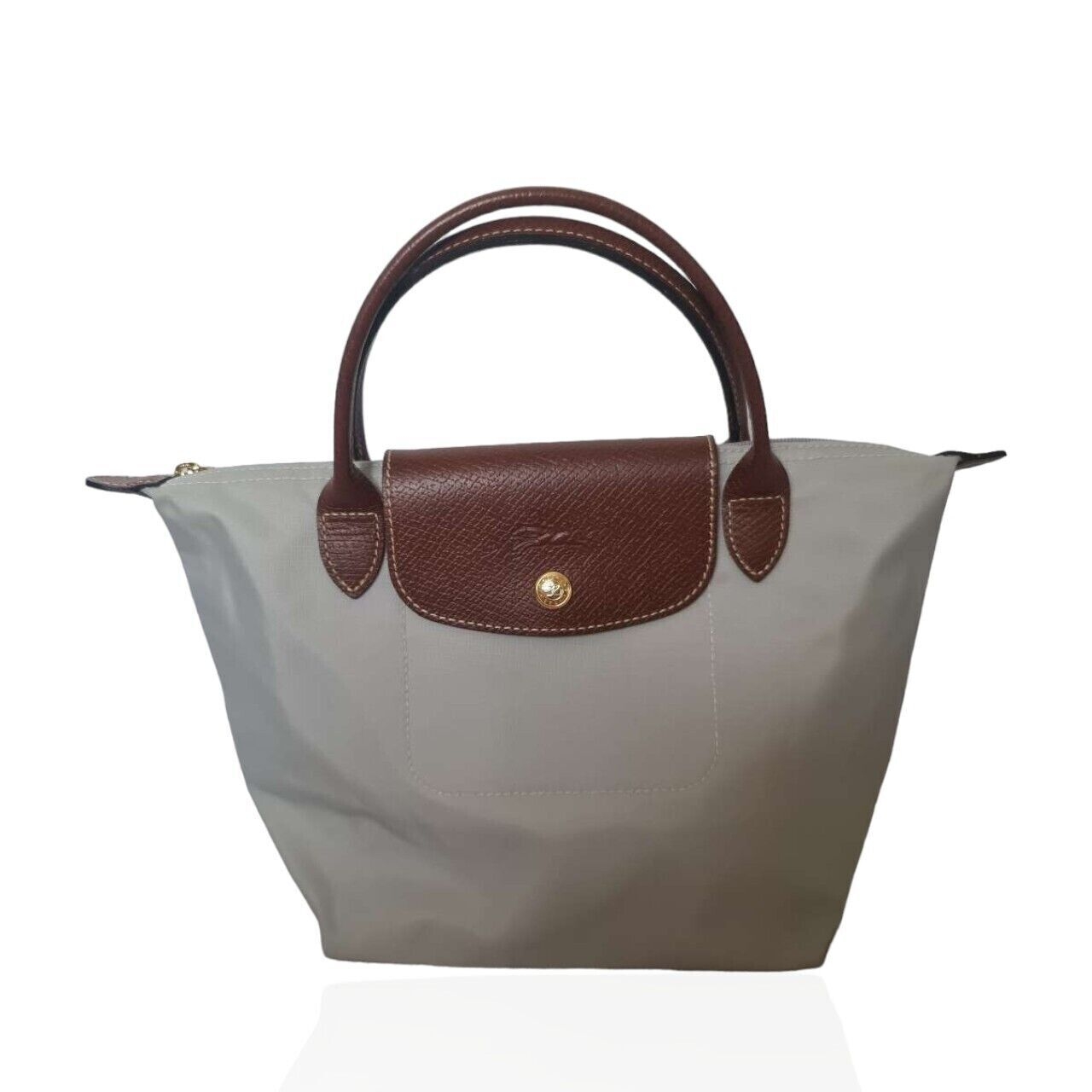 Longchamp Le Pliage Grey Tote Bag