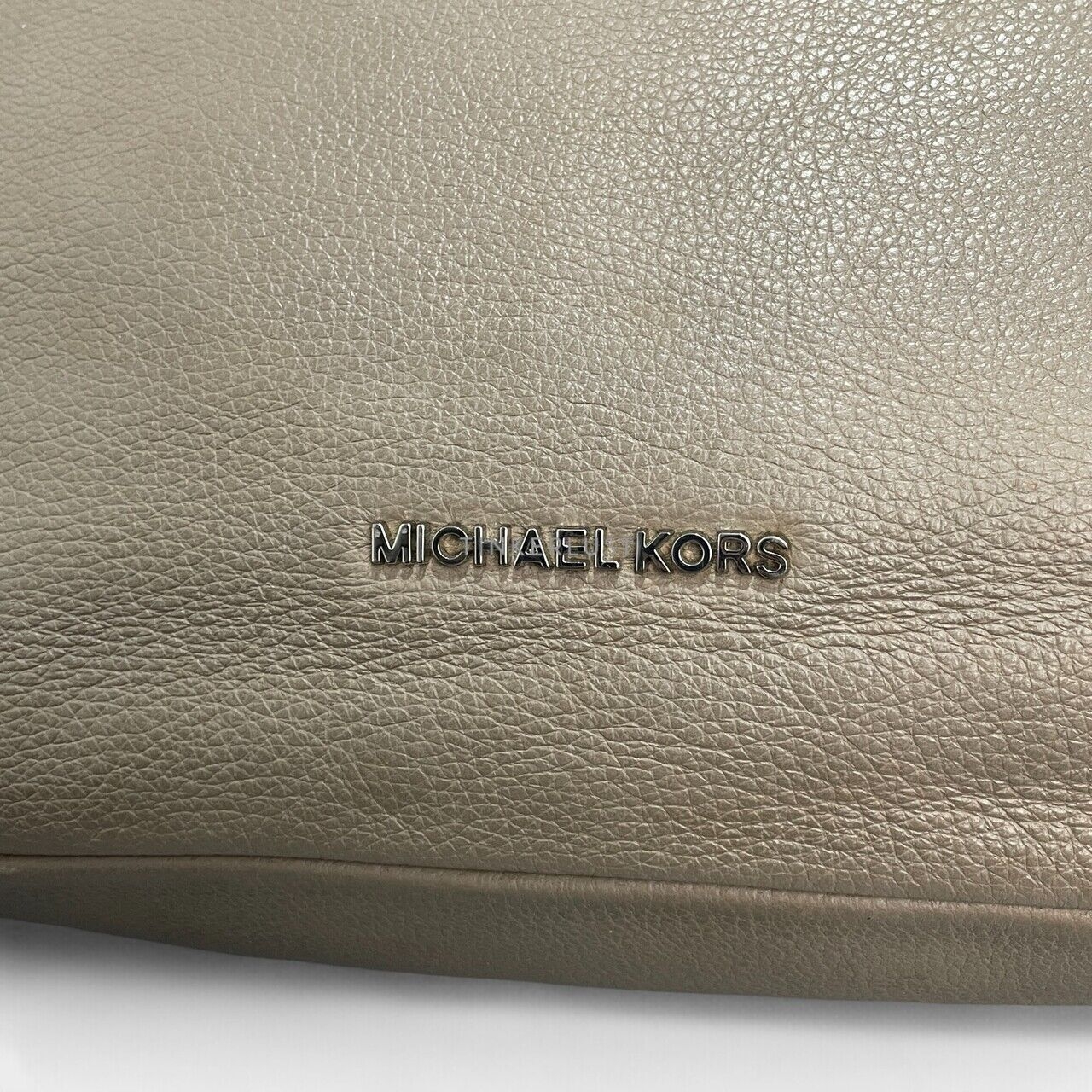 Michael Kors Grey Leather SHW Shoulder Bag