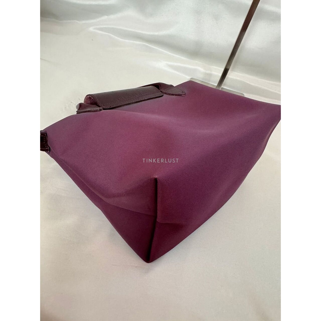 Longchamp Le Pliage Purple Nylon Handbag