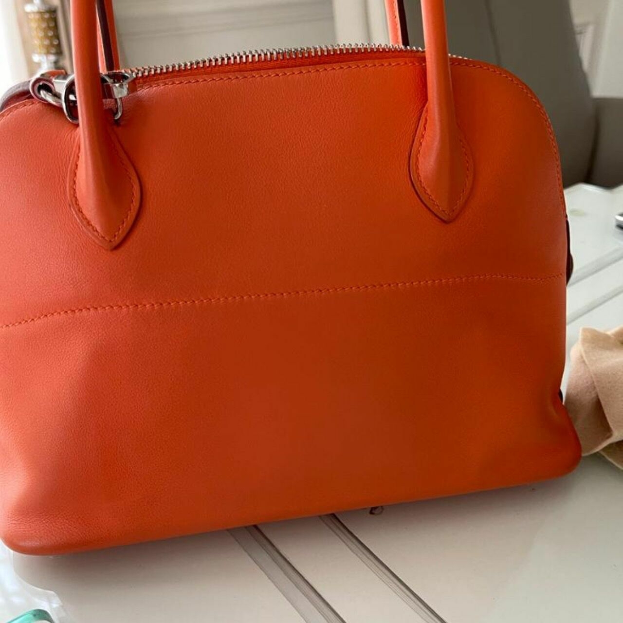 Hermes Orange Bolide 27