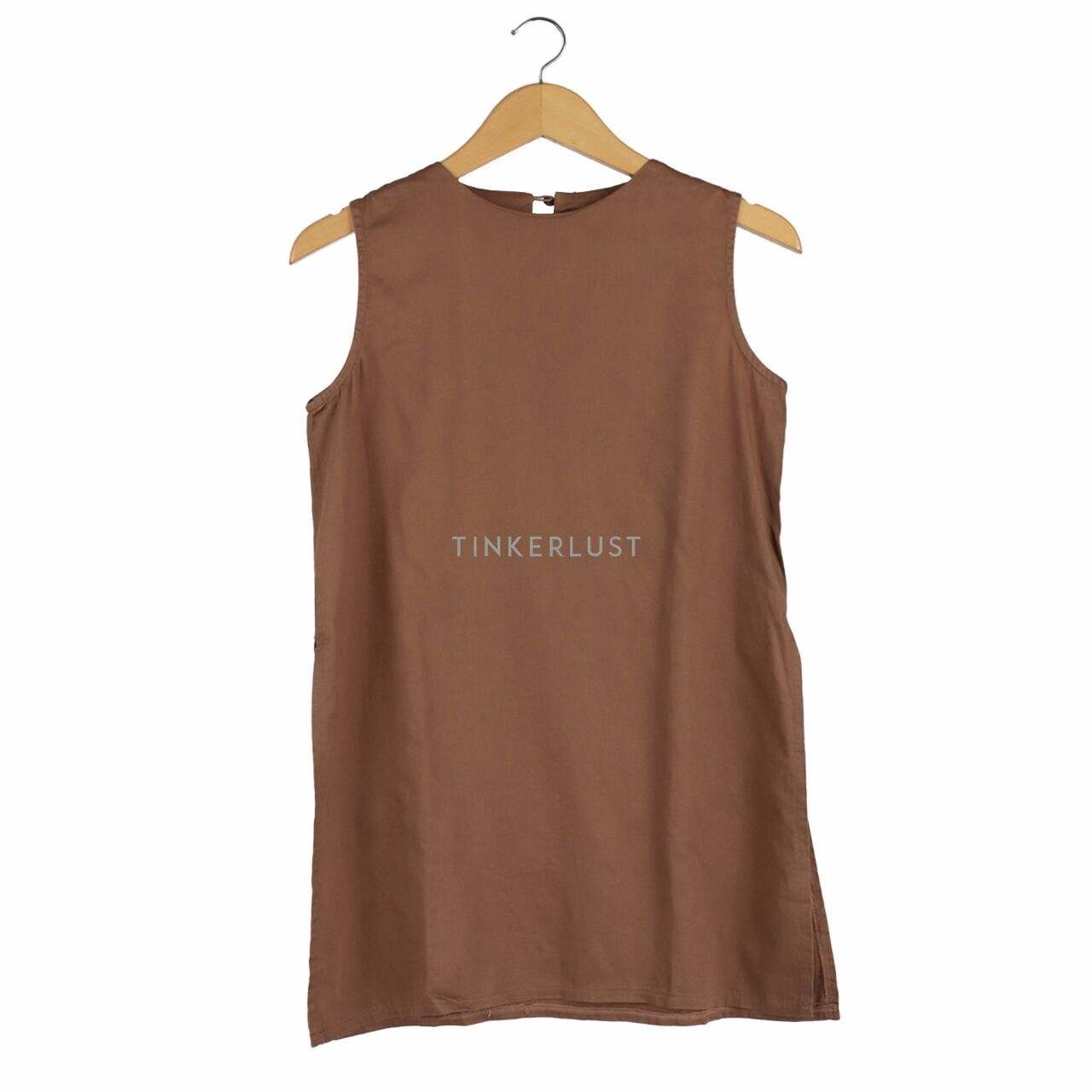 Popoluca Brown Sleeveless