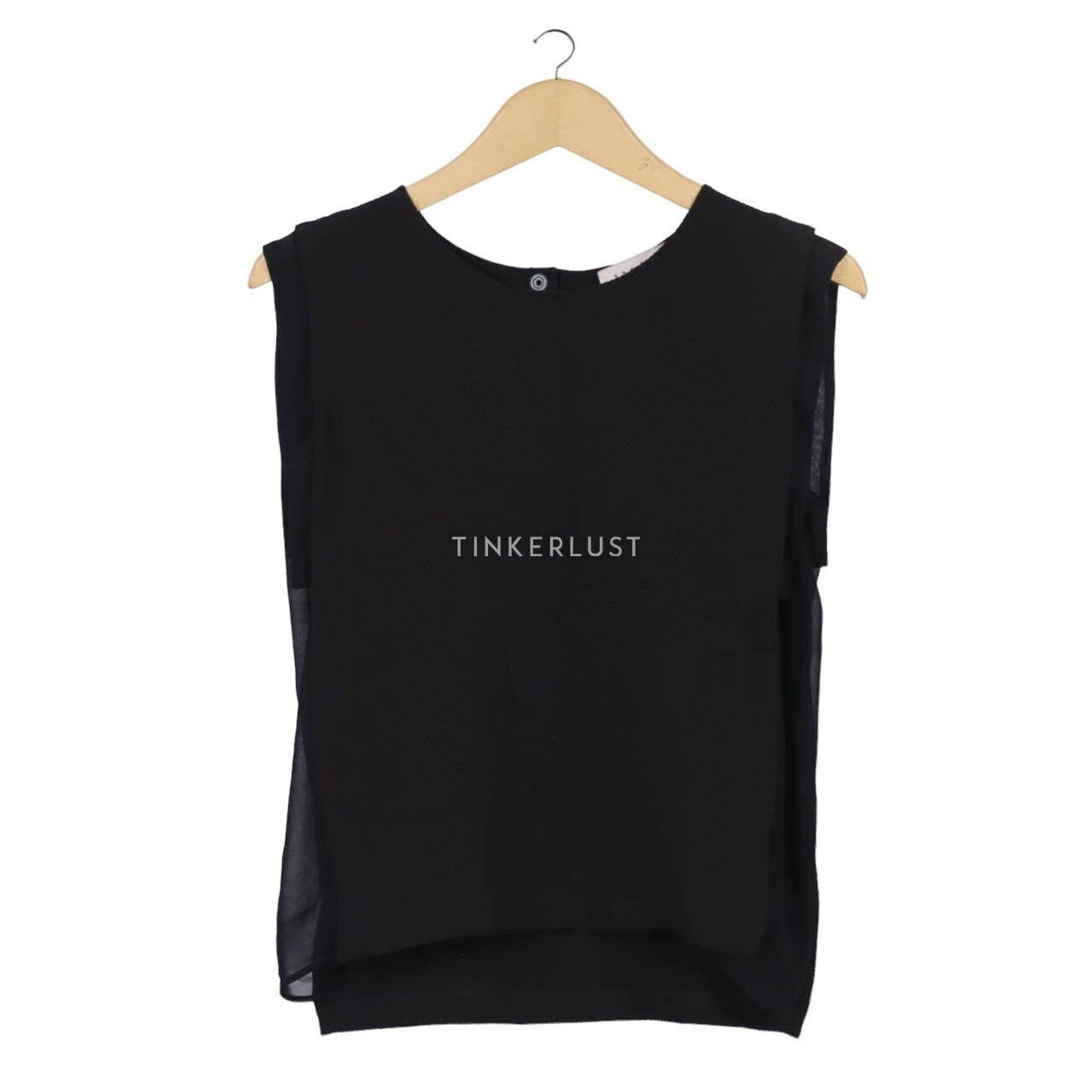 Sandro Black Sleeveless