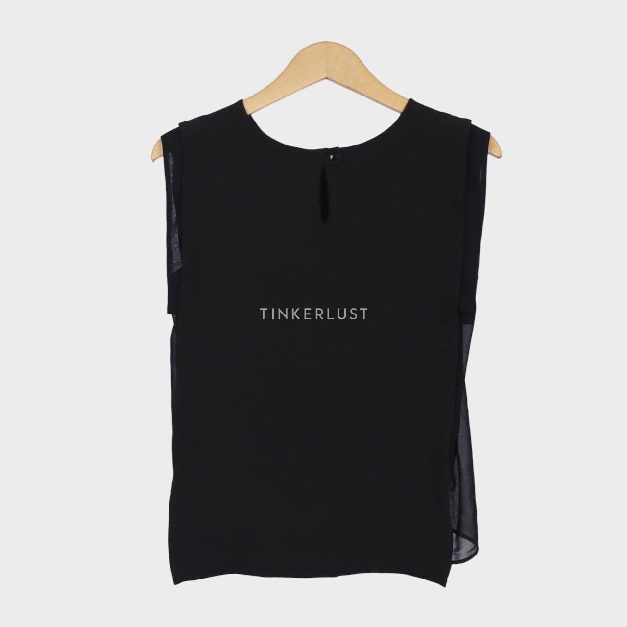 Sandro Black Sleeveless