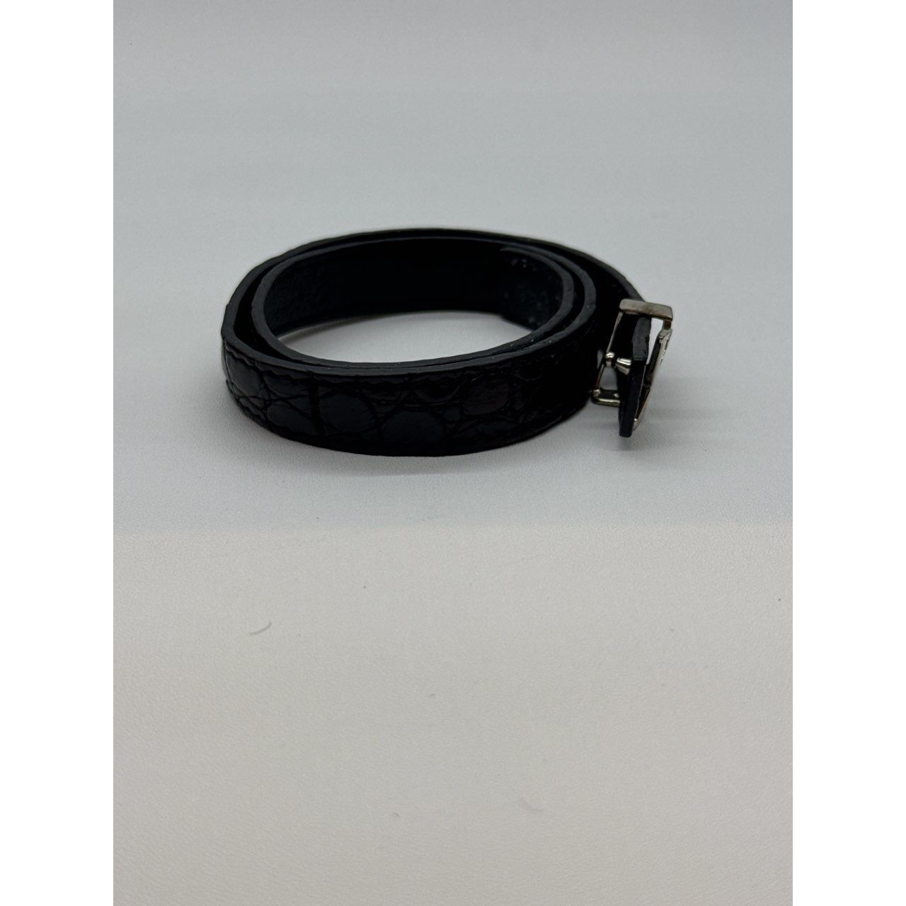 Louis Vuitton Black Leather Bracelet