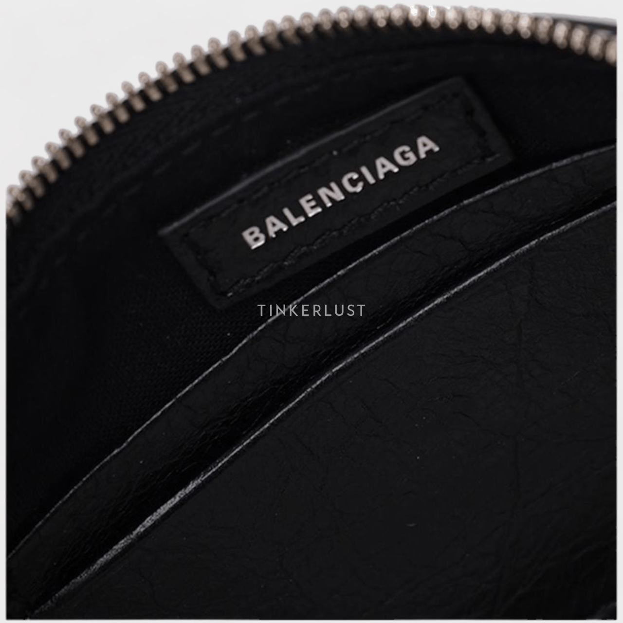 Balenciaga Mini Le Cagole Purse in Black Arena Lambskin SHW  Shoulder Bag 