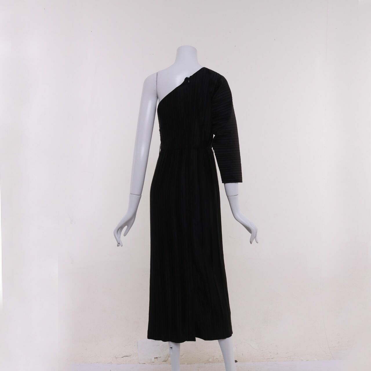 Ciel Black One Shoulder Long Dress