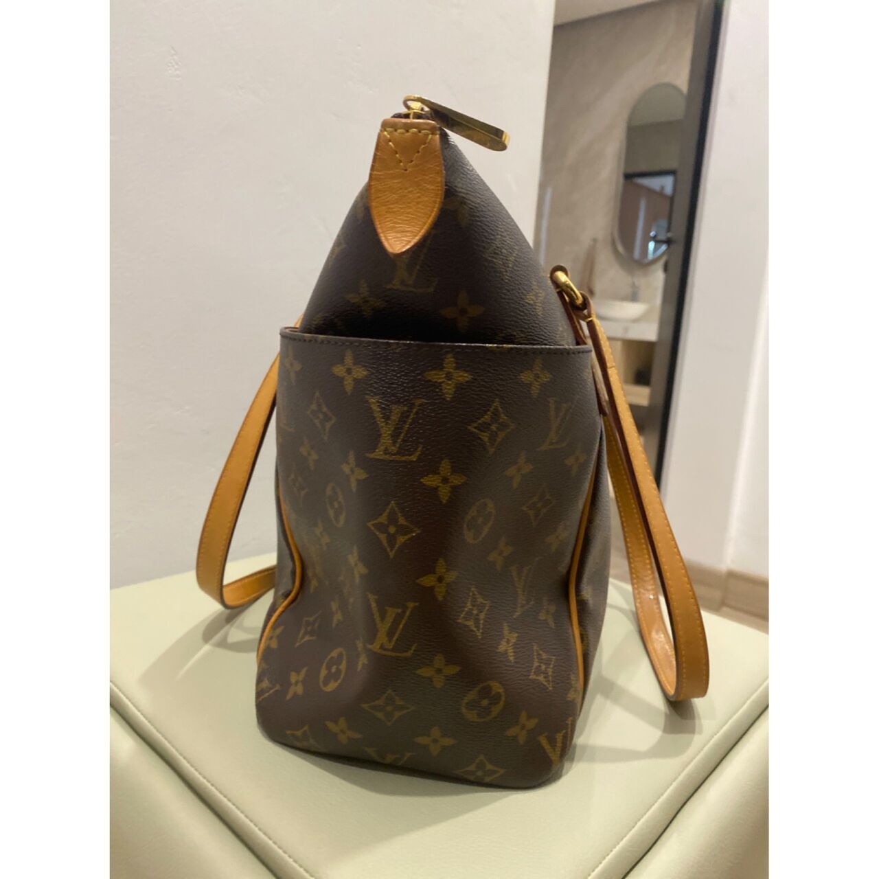 Louis Vuitton Brown Tote Bag