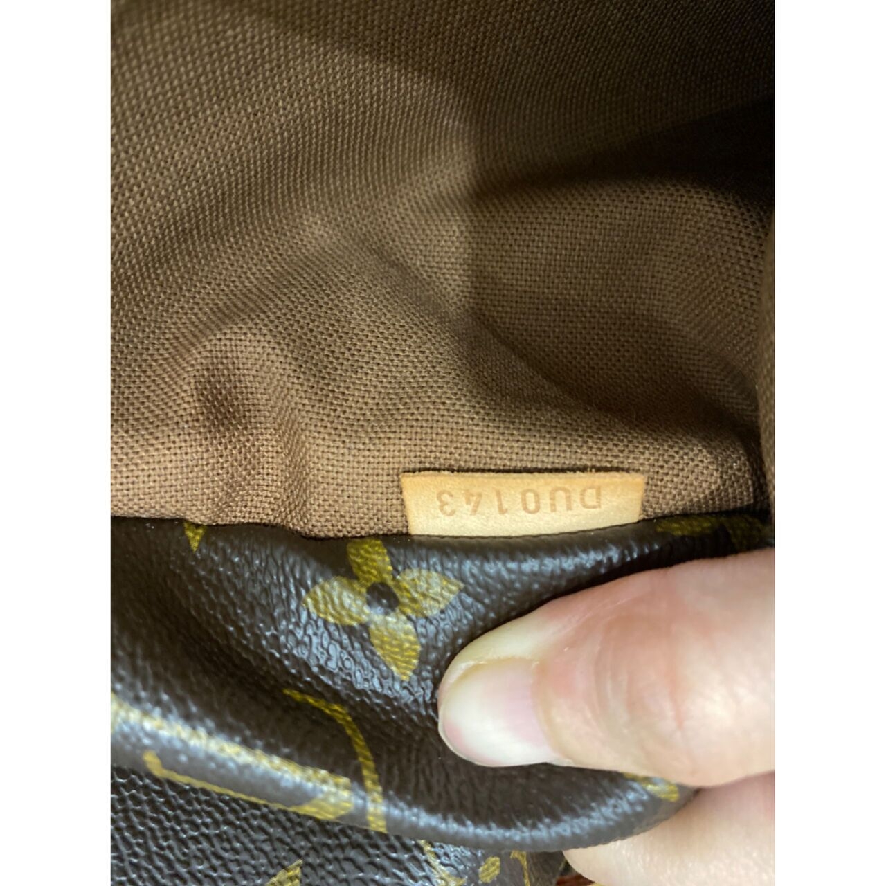 Louis Vuitton Brown Tote Bag