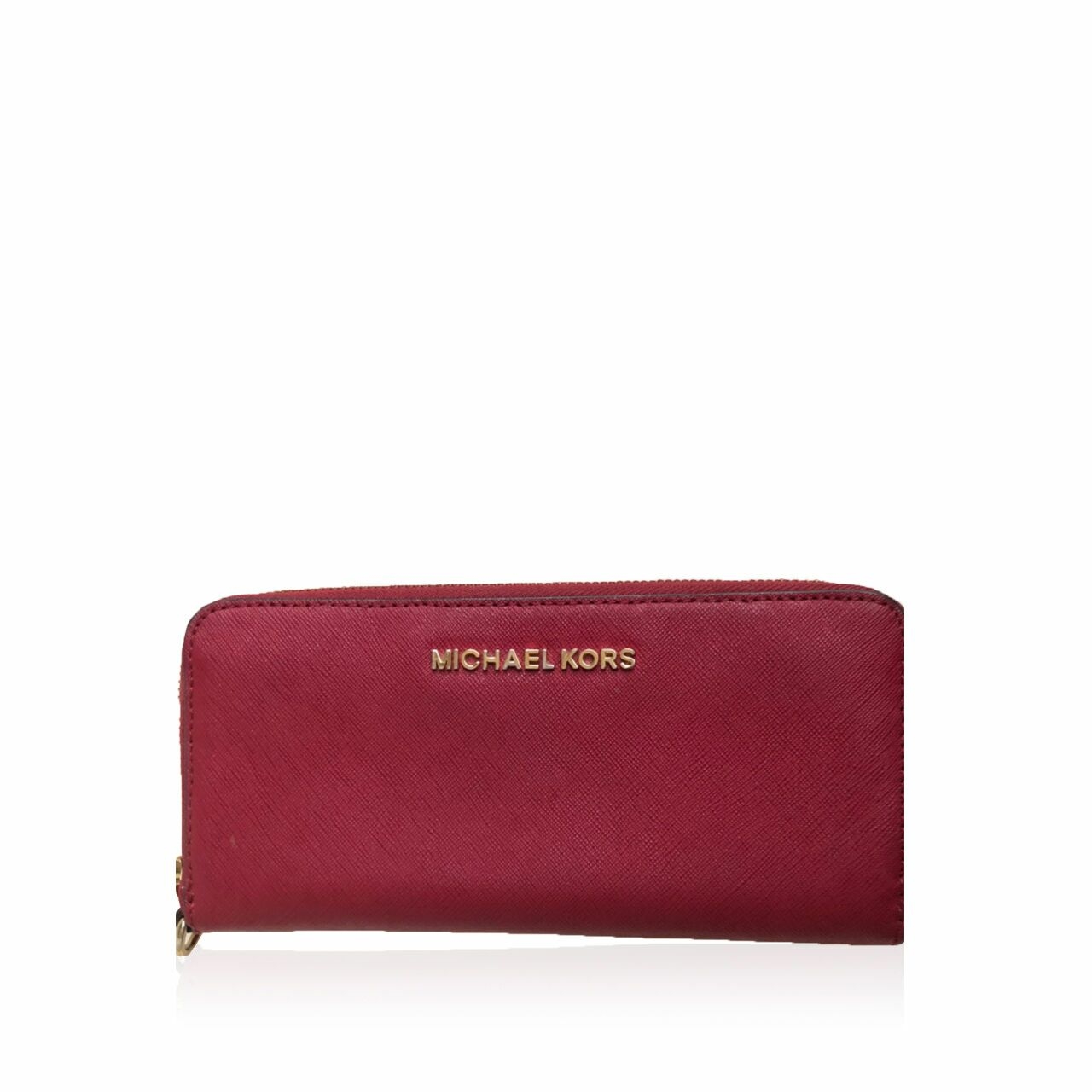 Michael Kors Crossgrain Leather Smartphone Wristlet