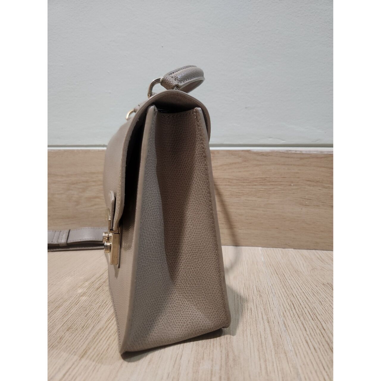 Furla Light Grey Sling Bag