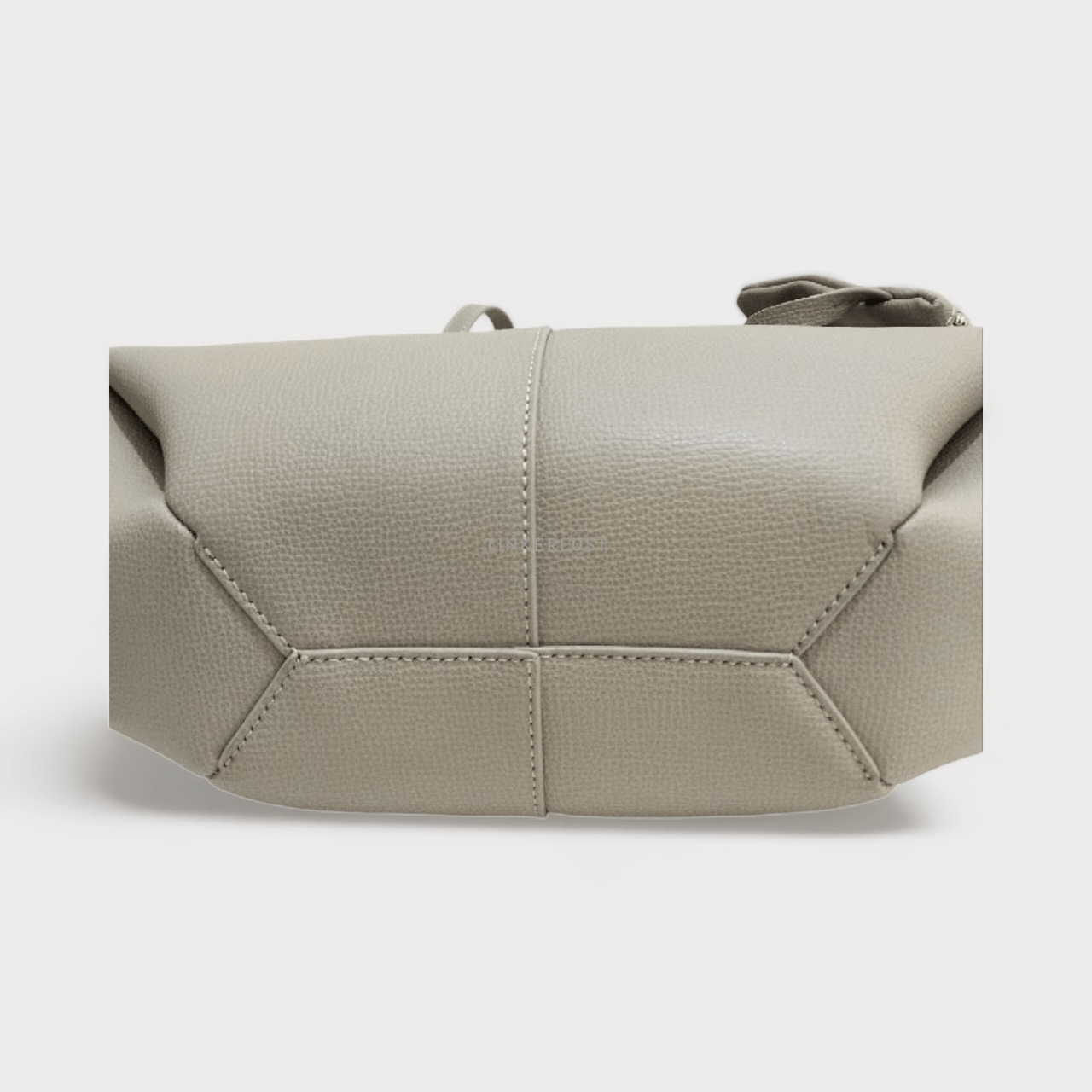 Polene Cyme Mini Taupe Tote Bag