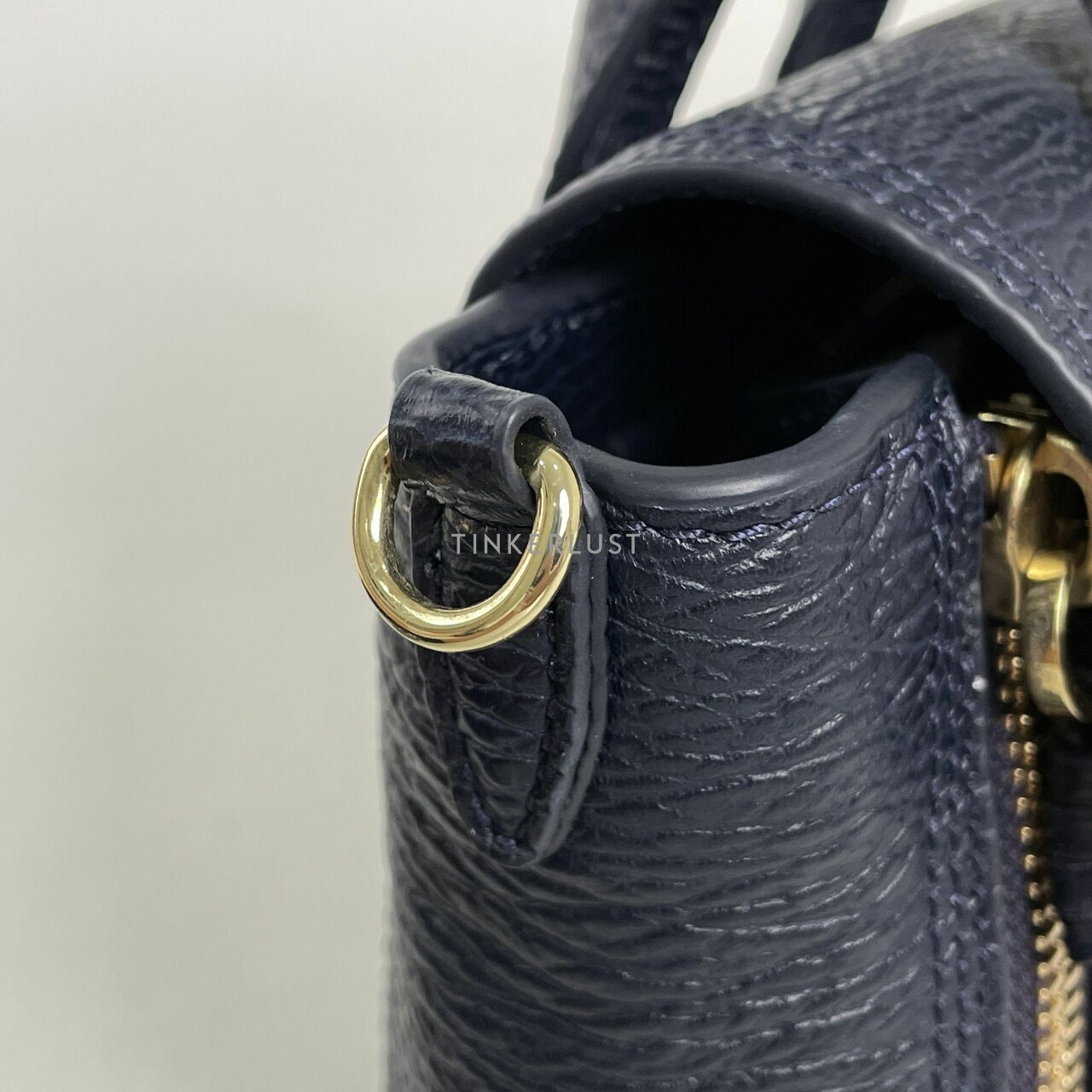 3.1 Phillip Lim Mini Pashli  Navy Satchel Bag 