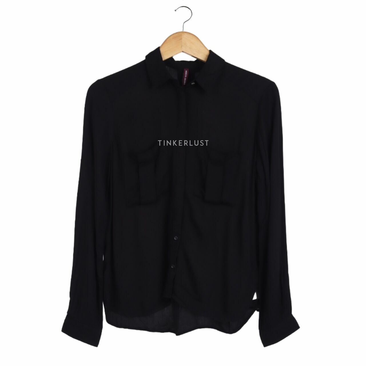 Bershka Black Shirt