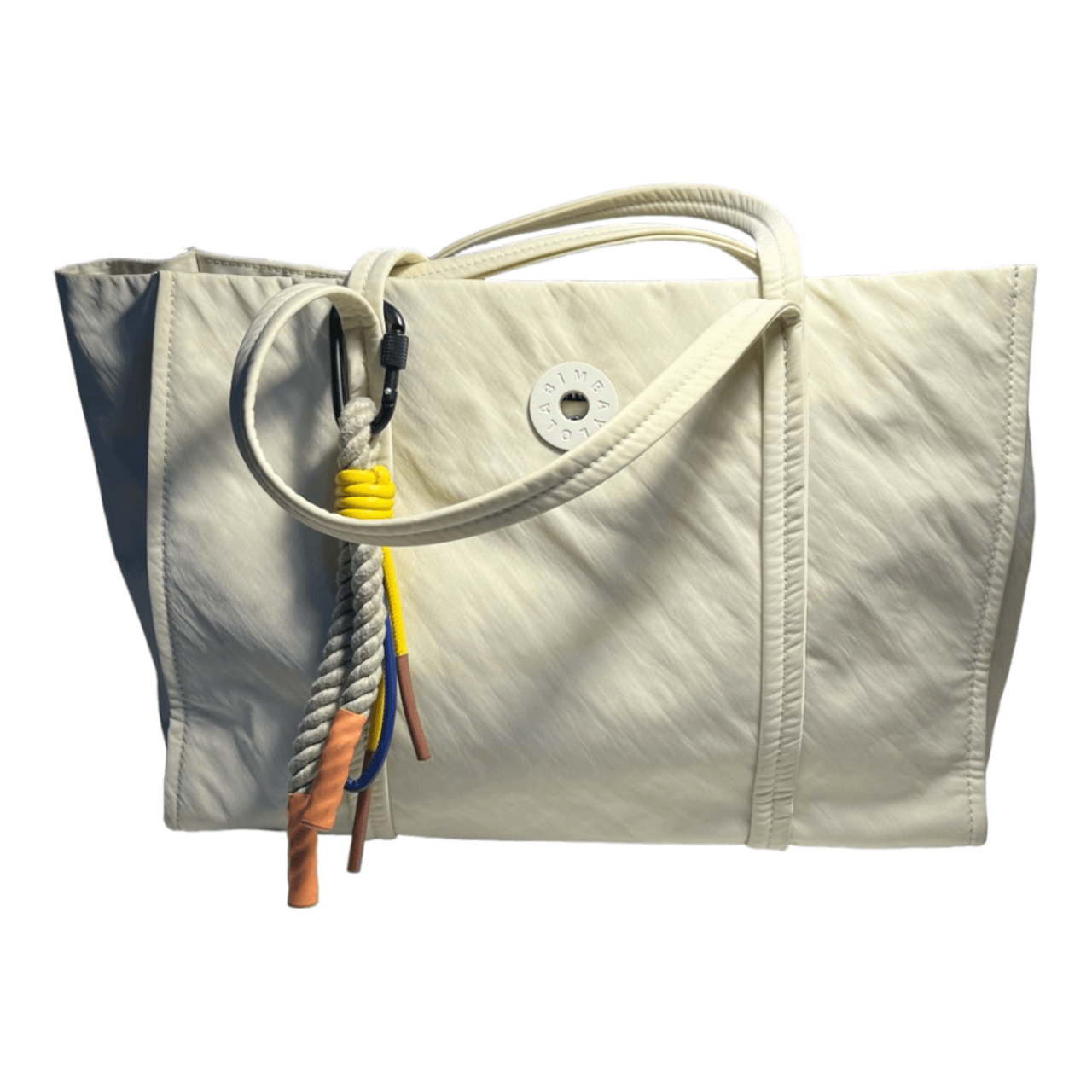 Bimba Y Lola Cream Tote Bag