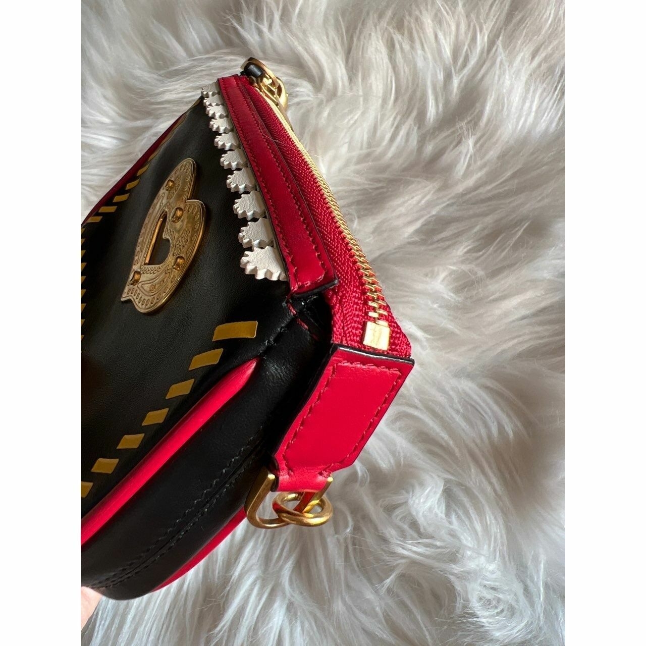 Bally Black & Red Pouch