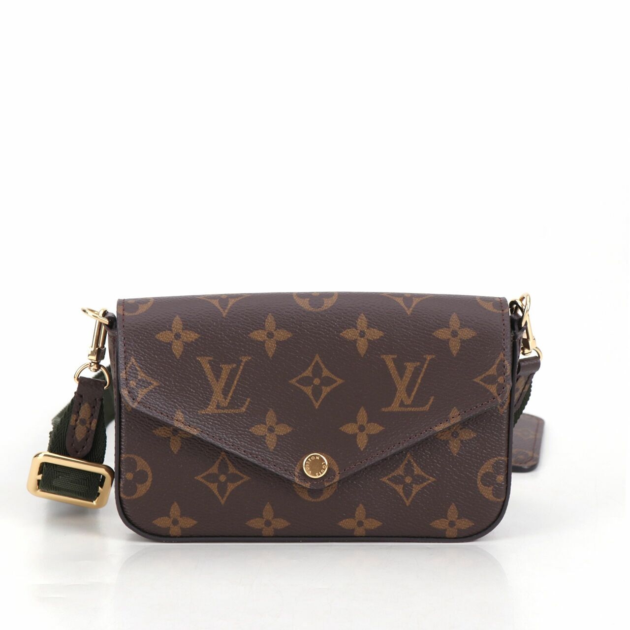 Louis Vuitton Monogram Felicie Strap Go Sling Bag