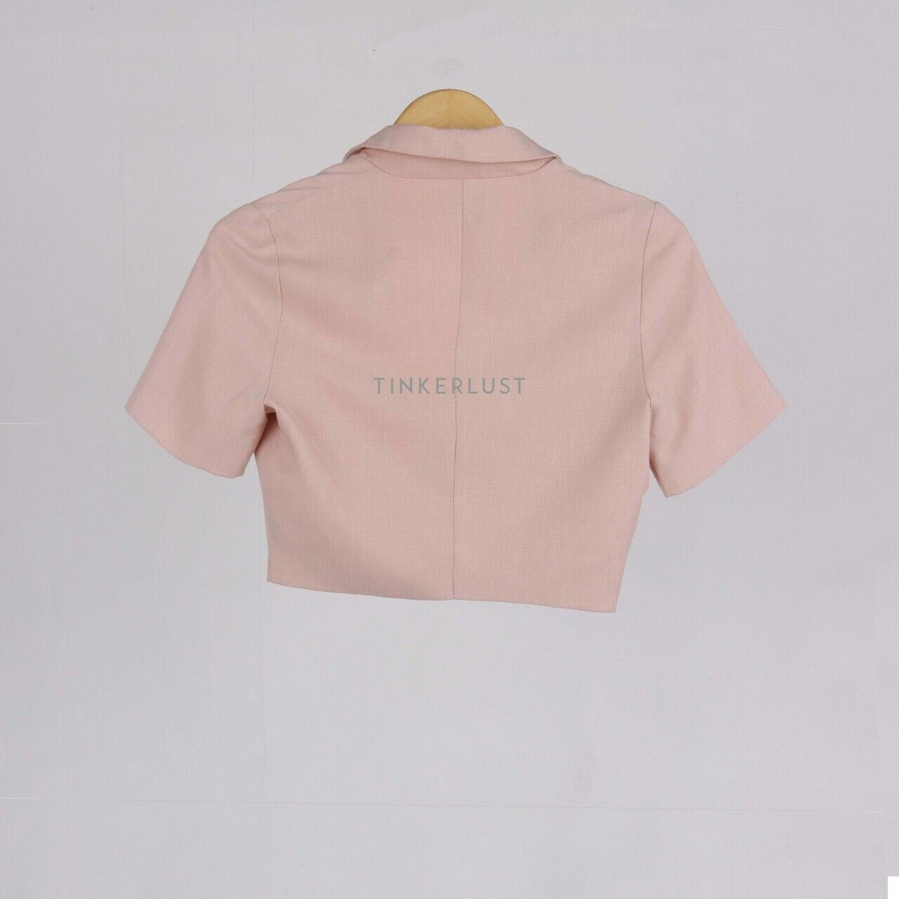 Pomelo. Pink Crop Blazer