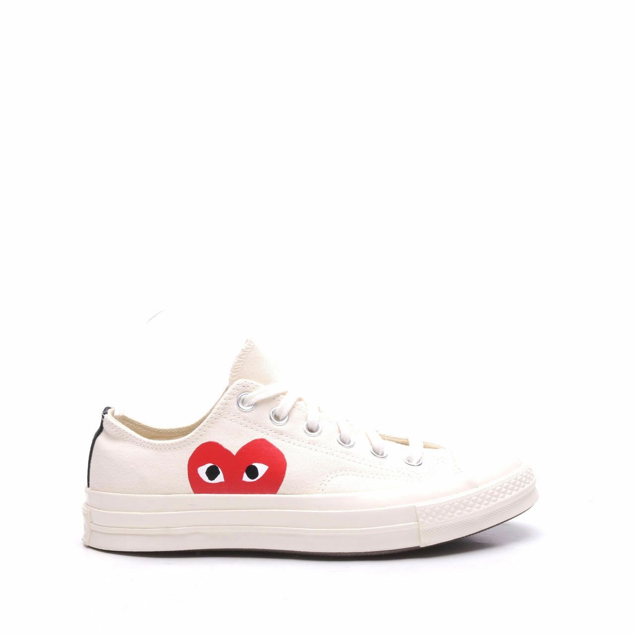 Converse Play Comme des Garcons White Sneakers