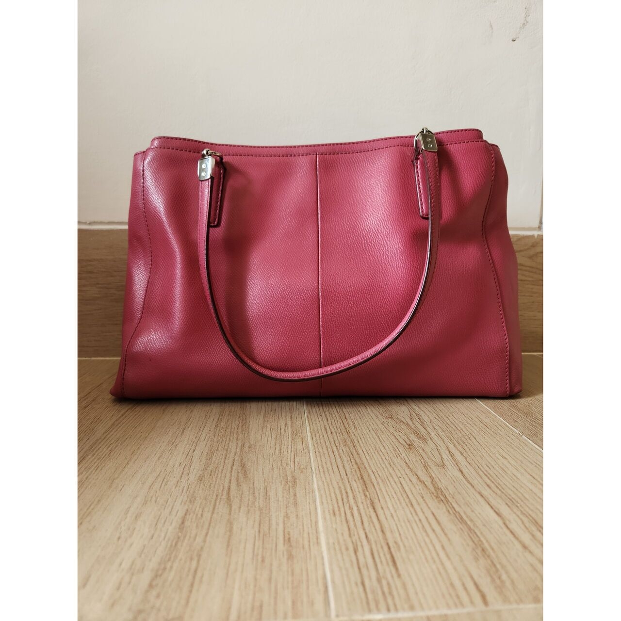 Coach Dark Pink Tote Bag