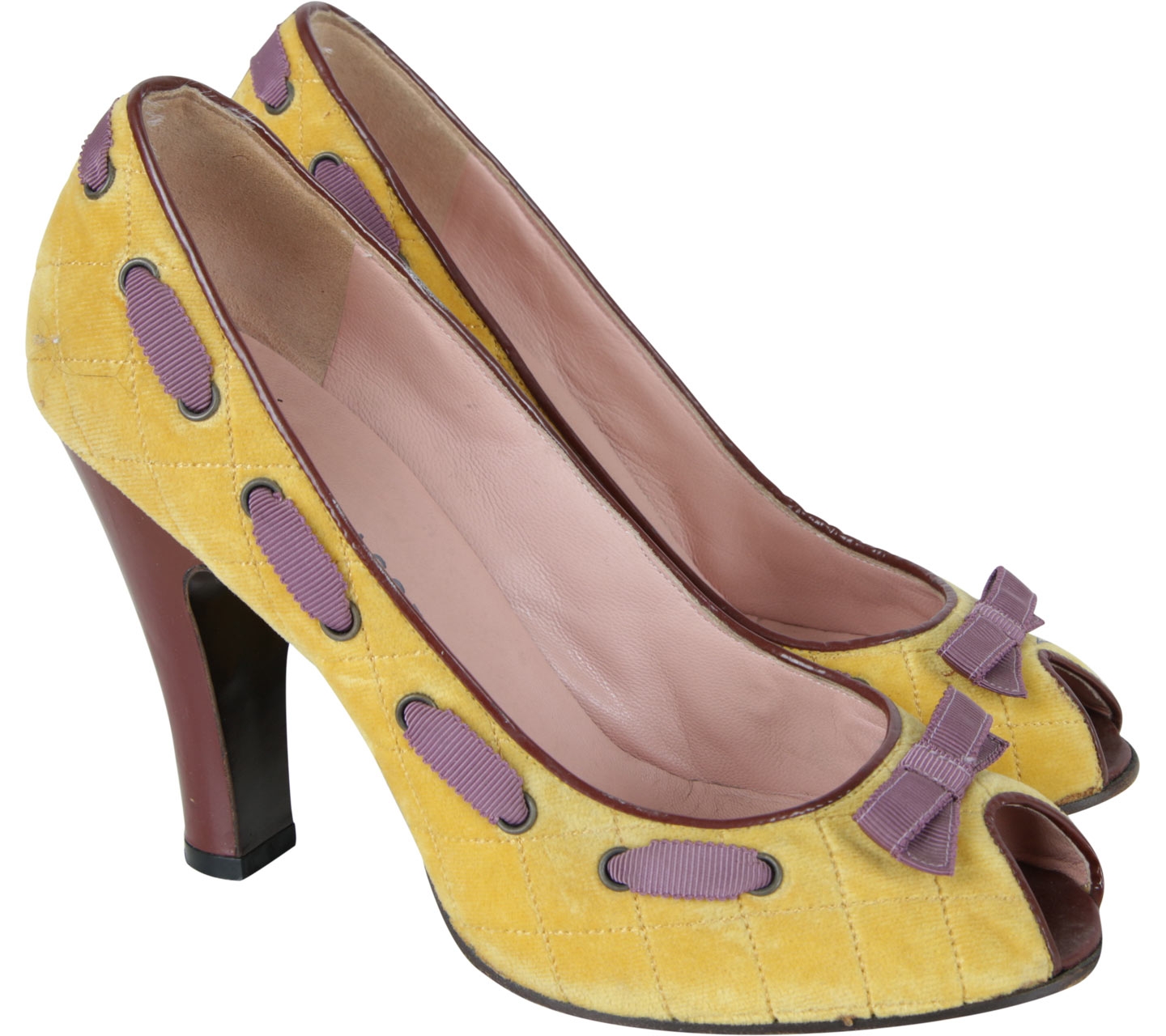 Marc Jacobs Yellow Heels