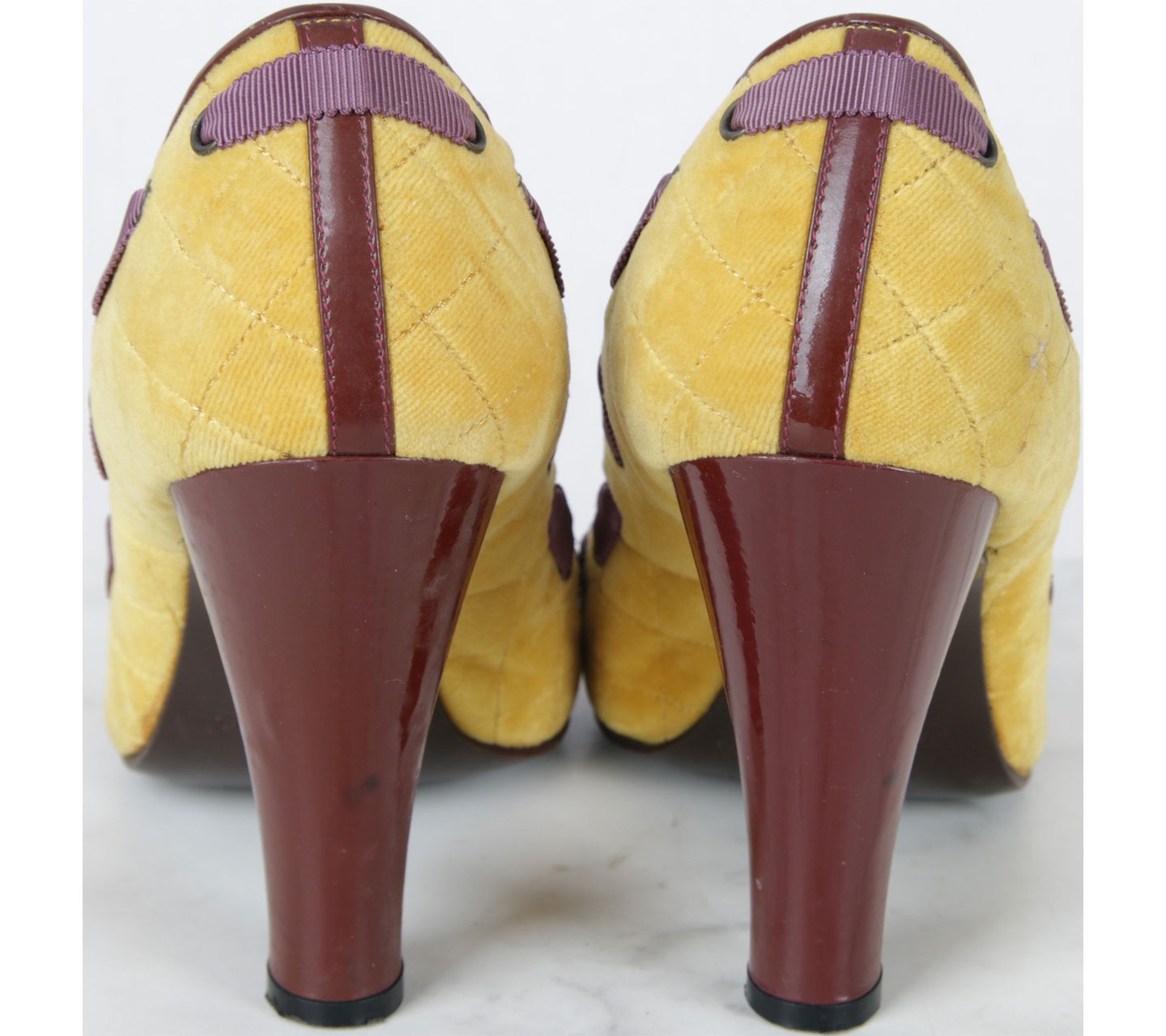 Marc Jacobs Yellow Heels